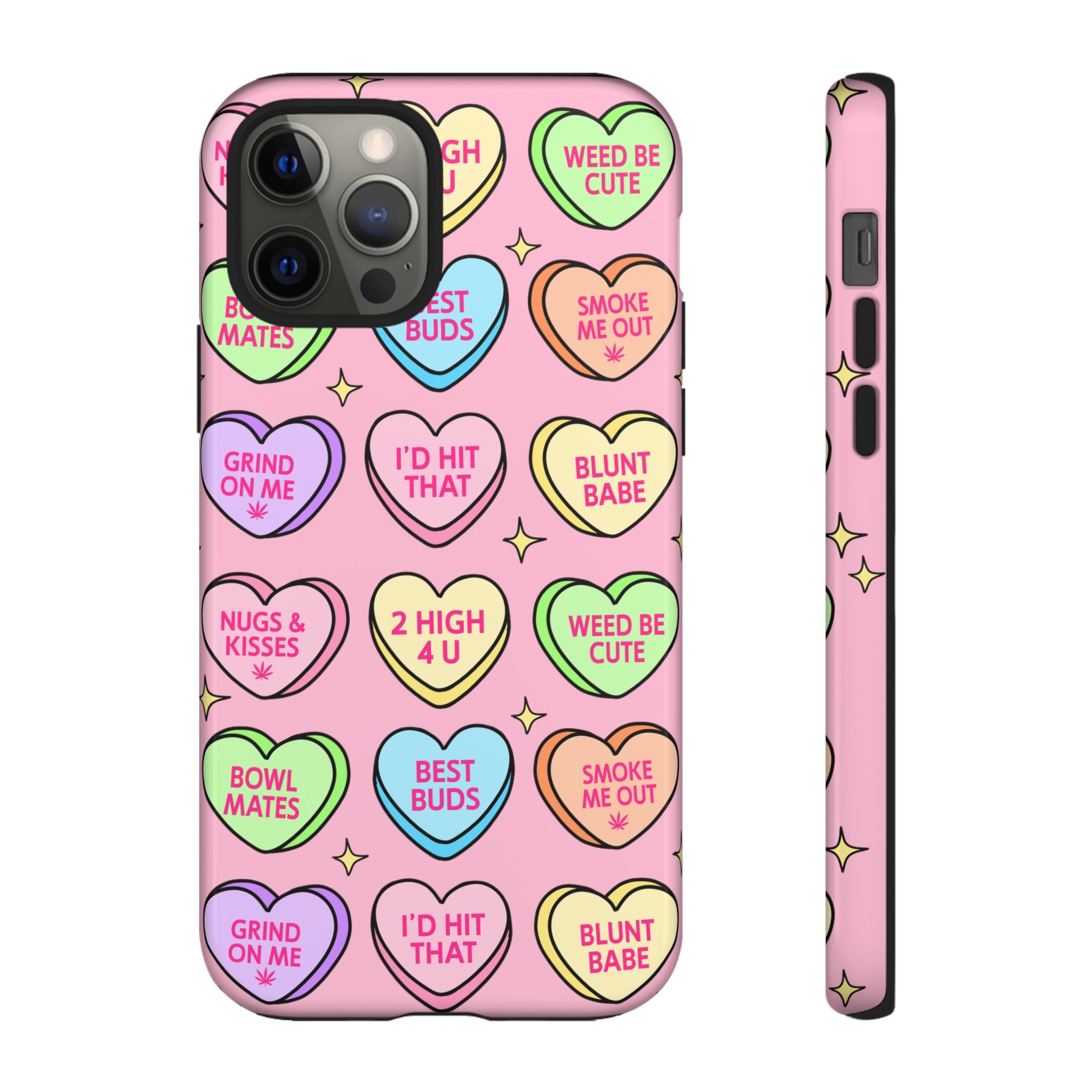 Candy Hearts Phone Case