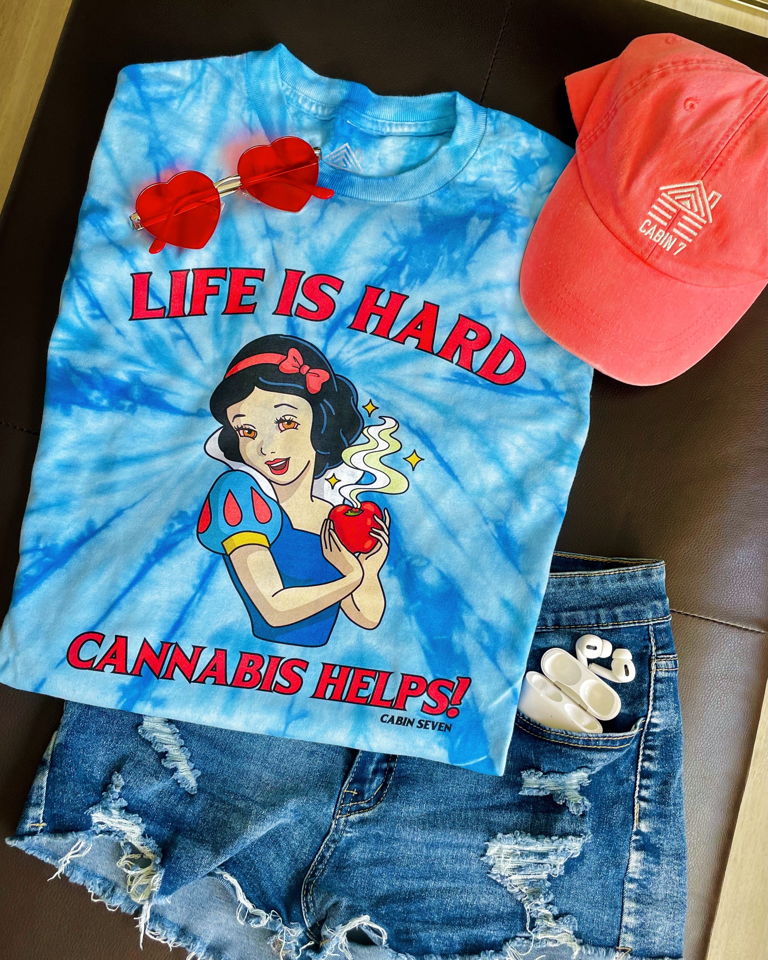 Life Is Hard Tie Dye T-Shirt