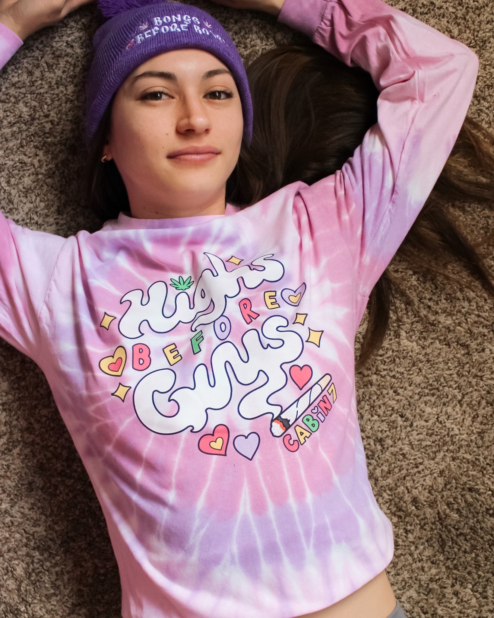 Highs Before Guys Long Sleeve T-Shirt