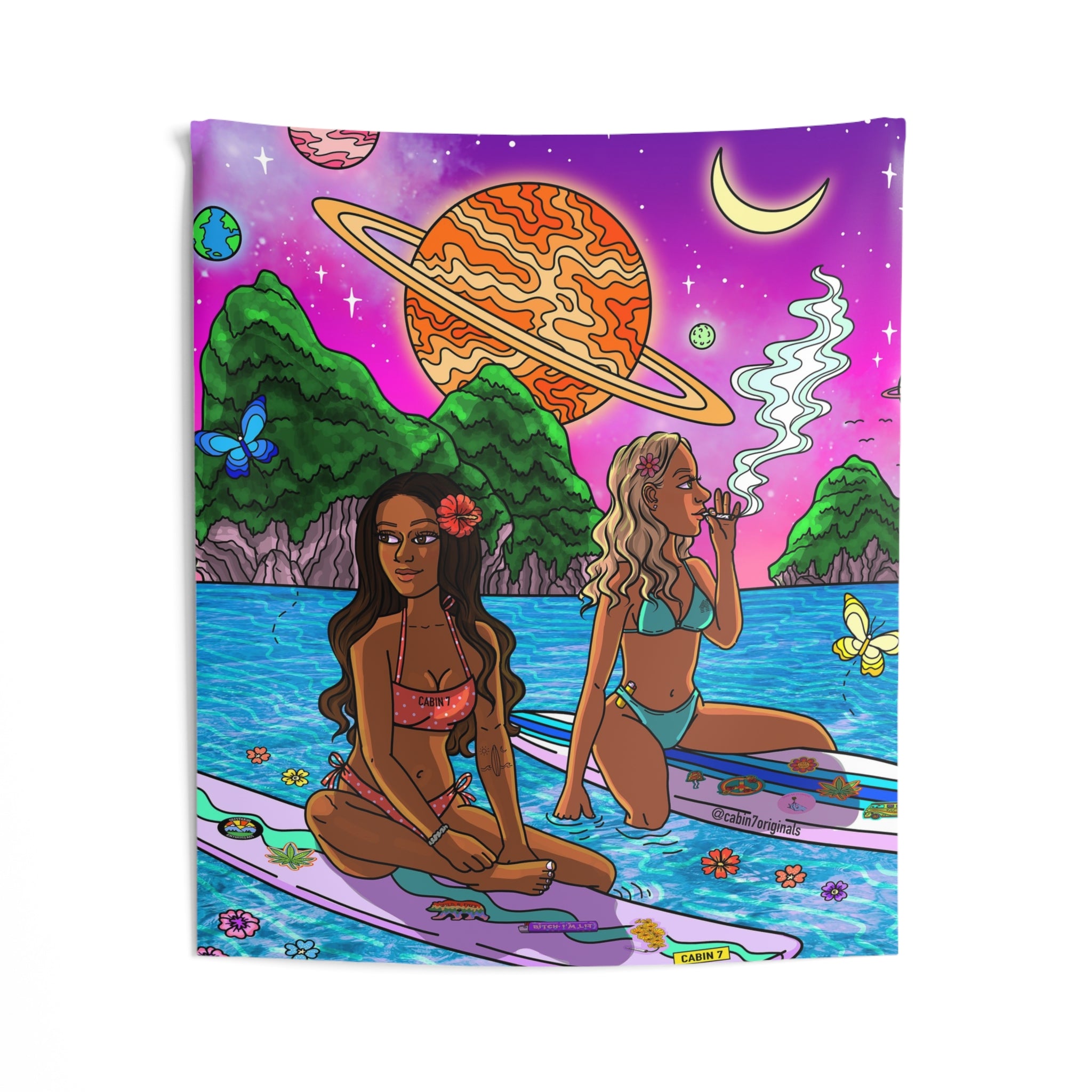 "South Pacific" Wall Tapestry