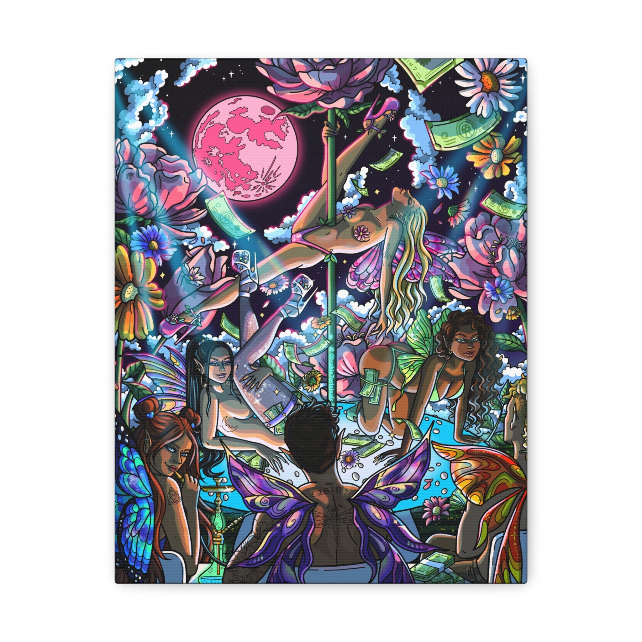 "Magic City" Canvas Print