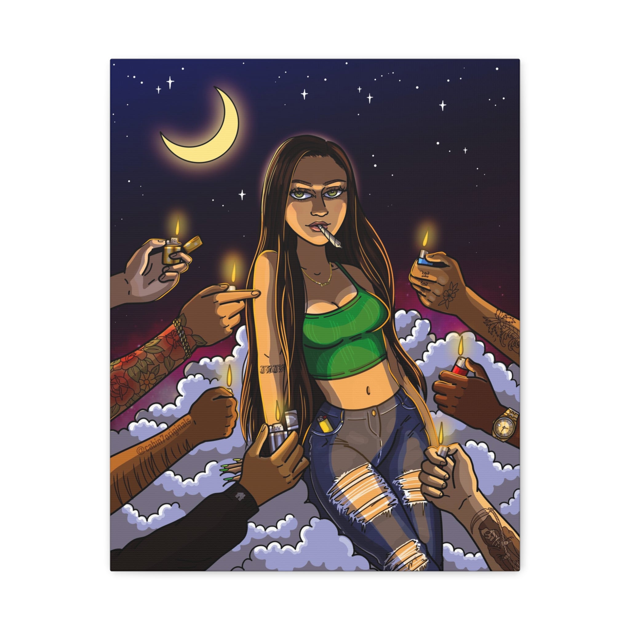 "OPTIONS" Canvas Print