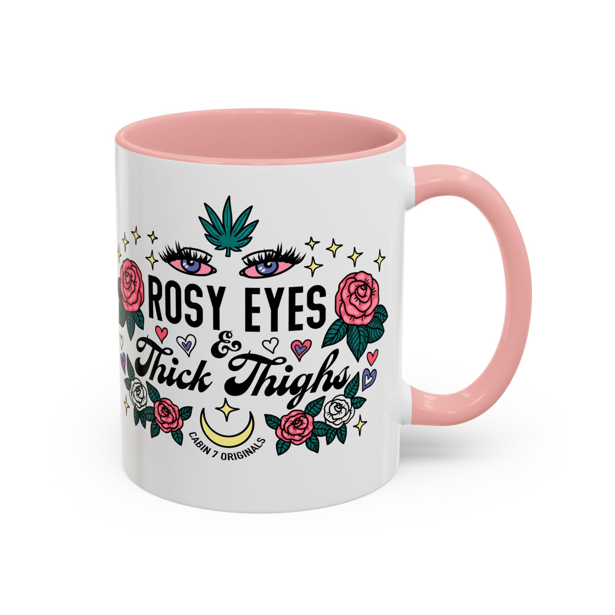 Rosy Eyes & Thick Thighs Mug