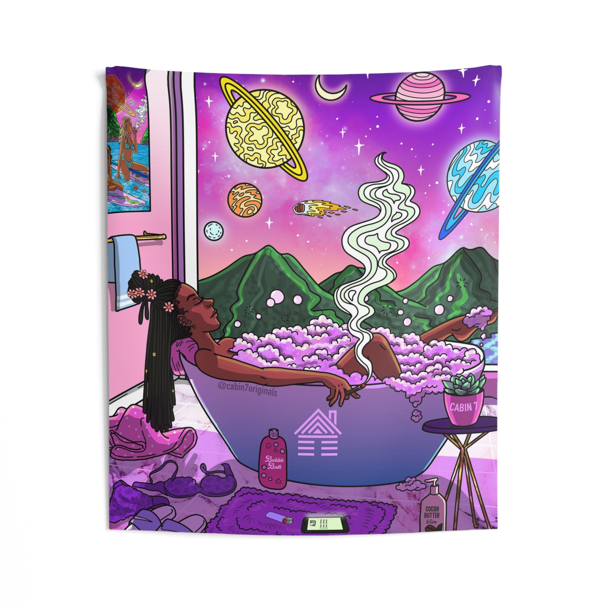 "Relaxation" Wall Tapestry