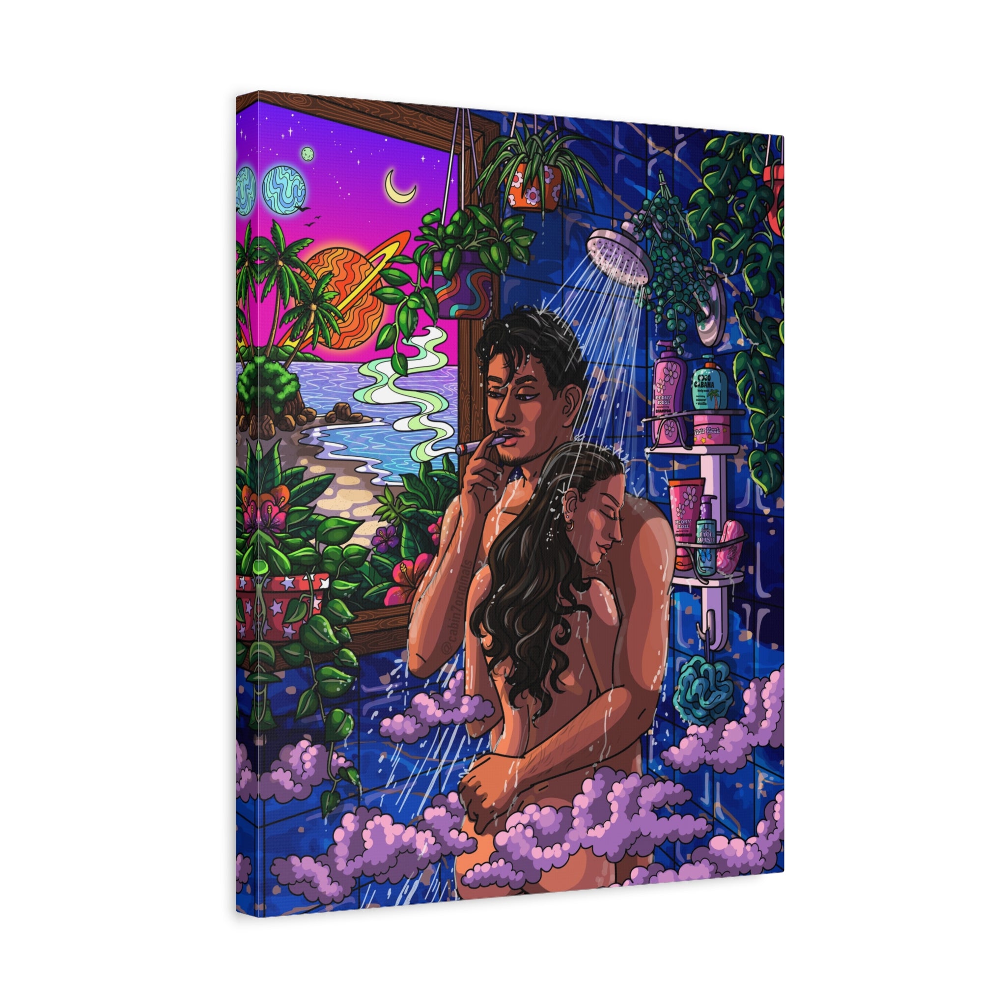 "SUMMER RAIN" Canvas Print