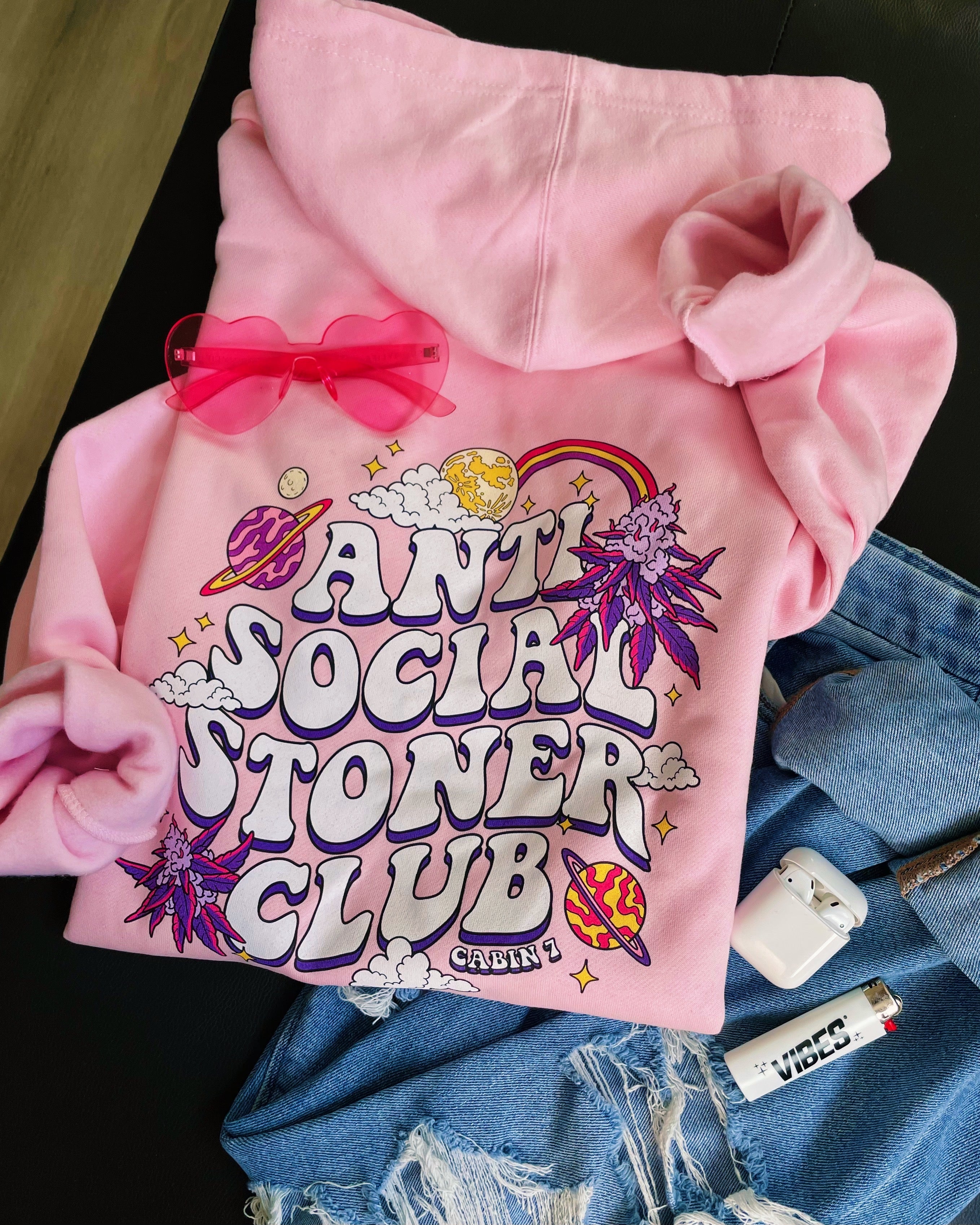 Antisocial Stoner Club Hoodie