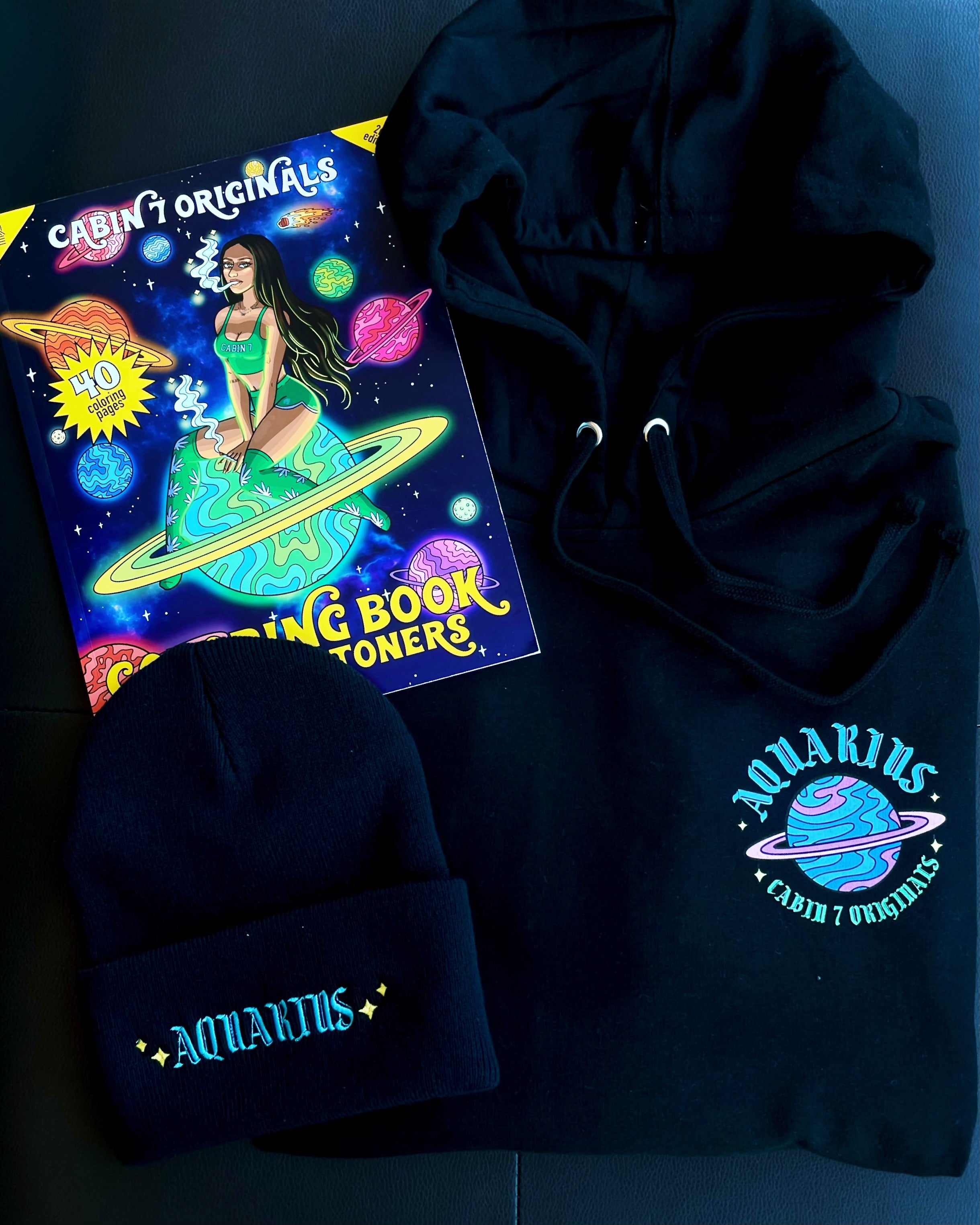 Aquarius Zodiac Gift Set