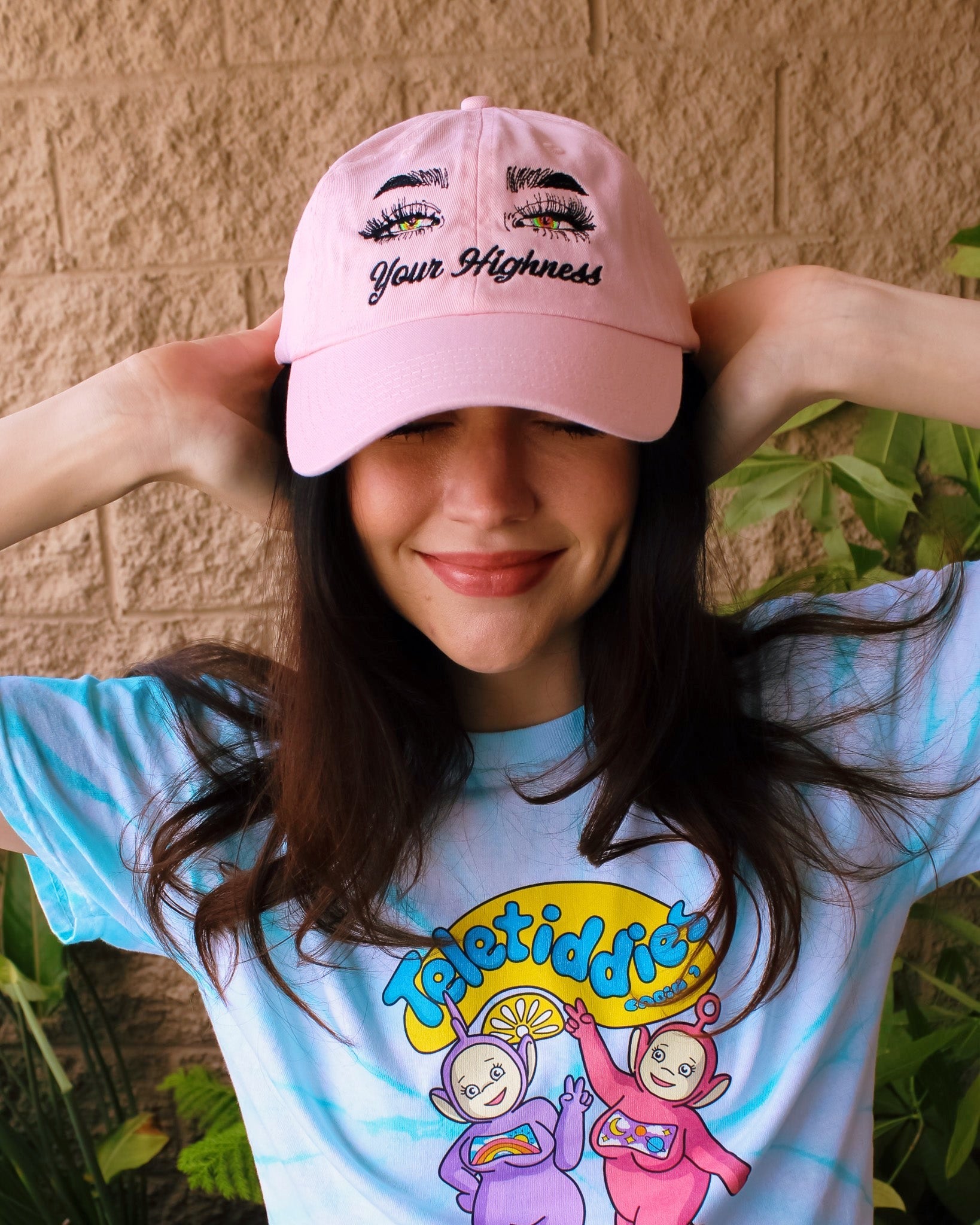 Your Highness Dad Hat - Baby Pink