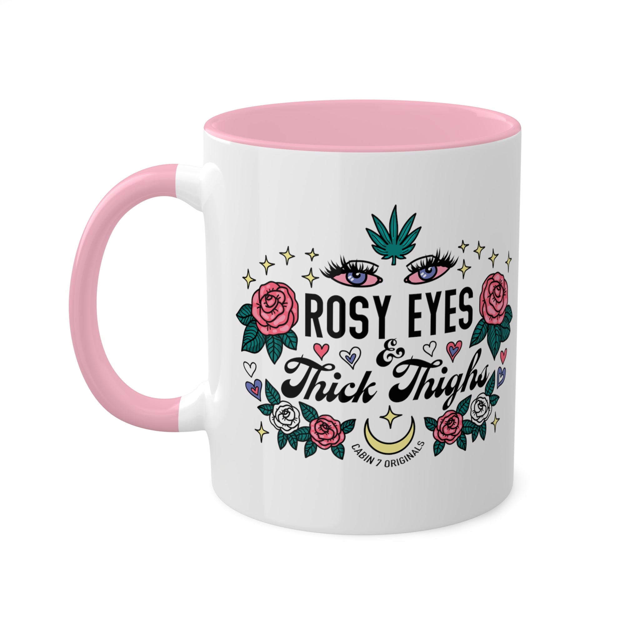 Rosy Eyes & Thick Thighs Mug