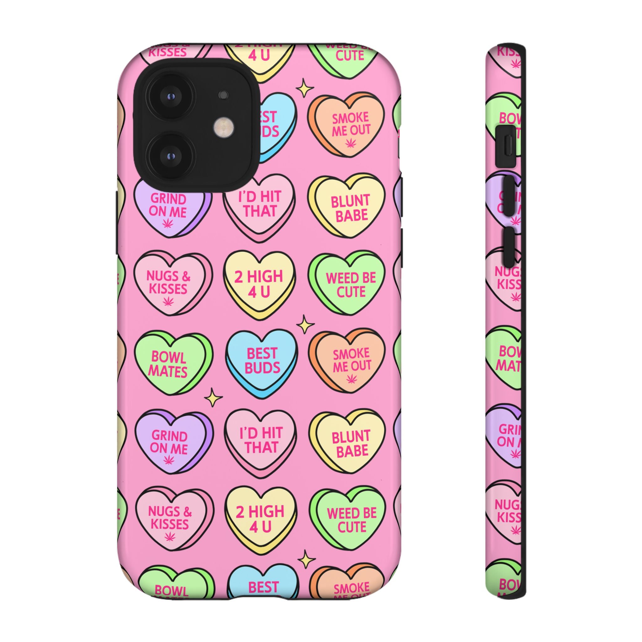 Candy Hearts Phone Case