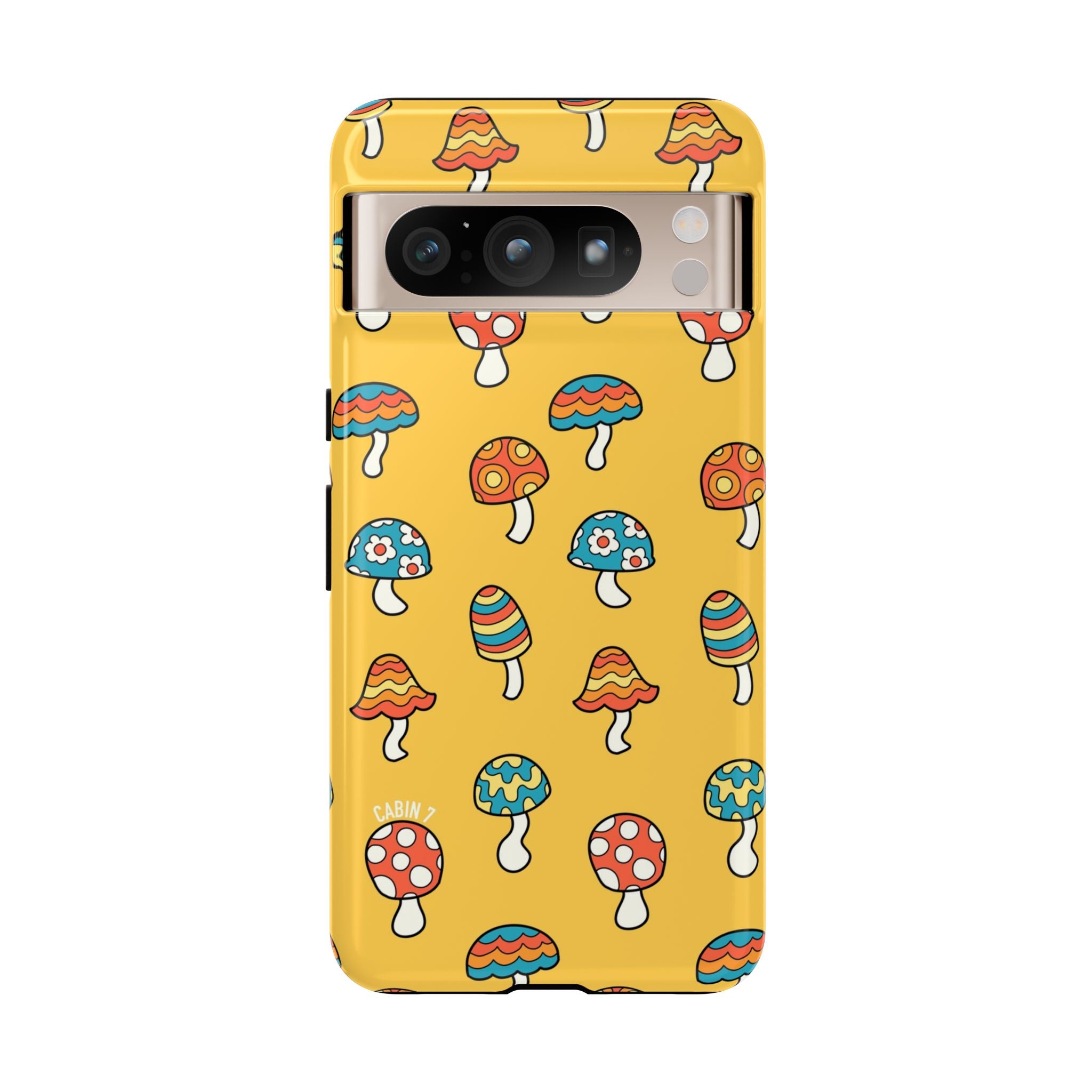 Golden Shrooms Phone Case