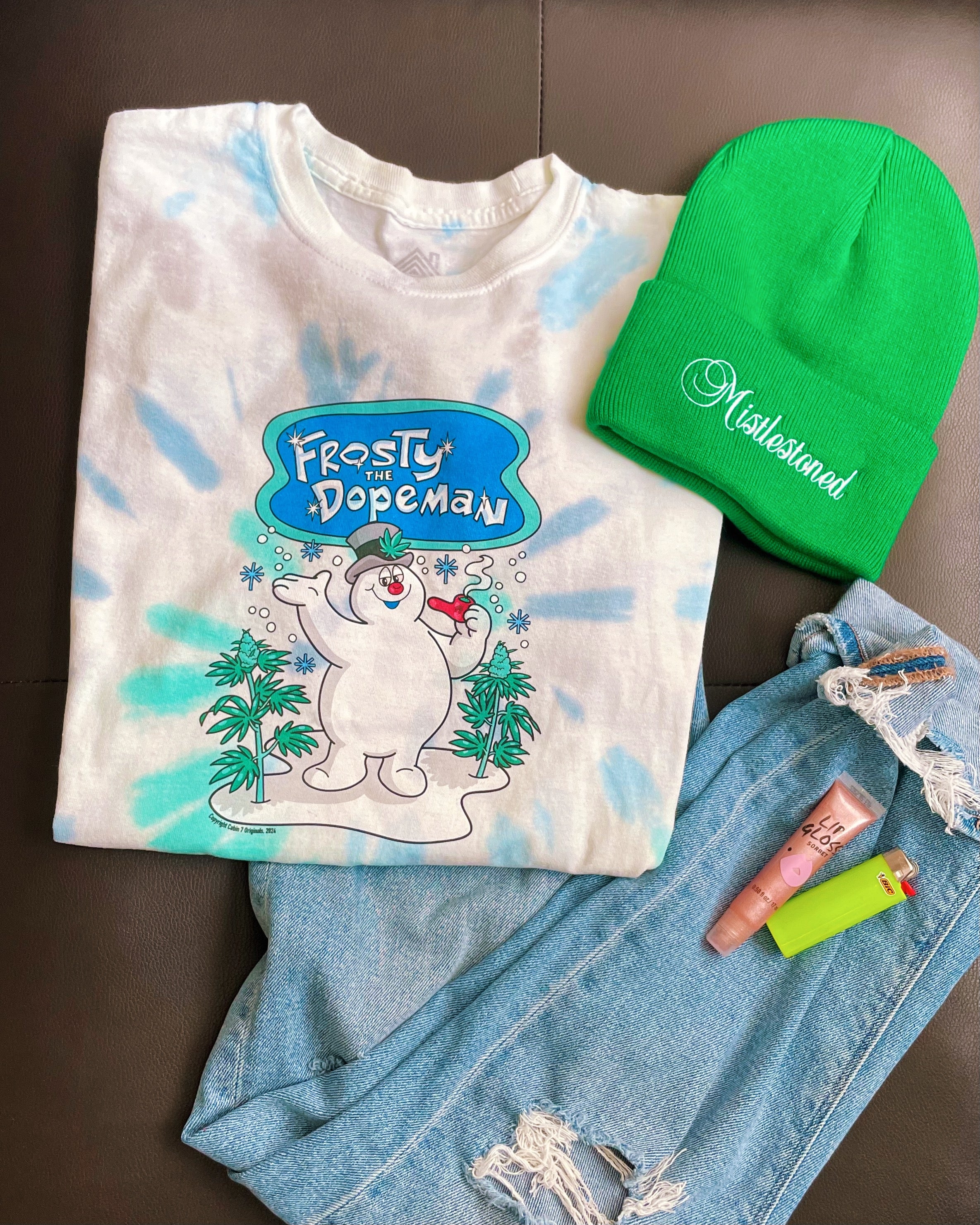 Frosty the Dopeman Long Sleeve T-Shirt