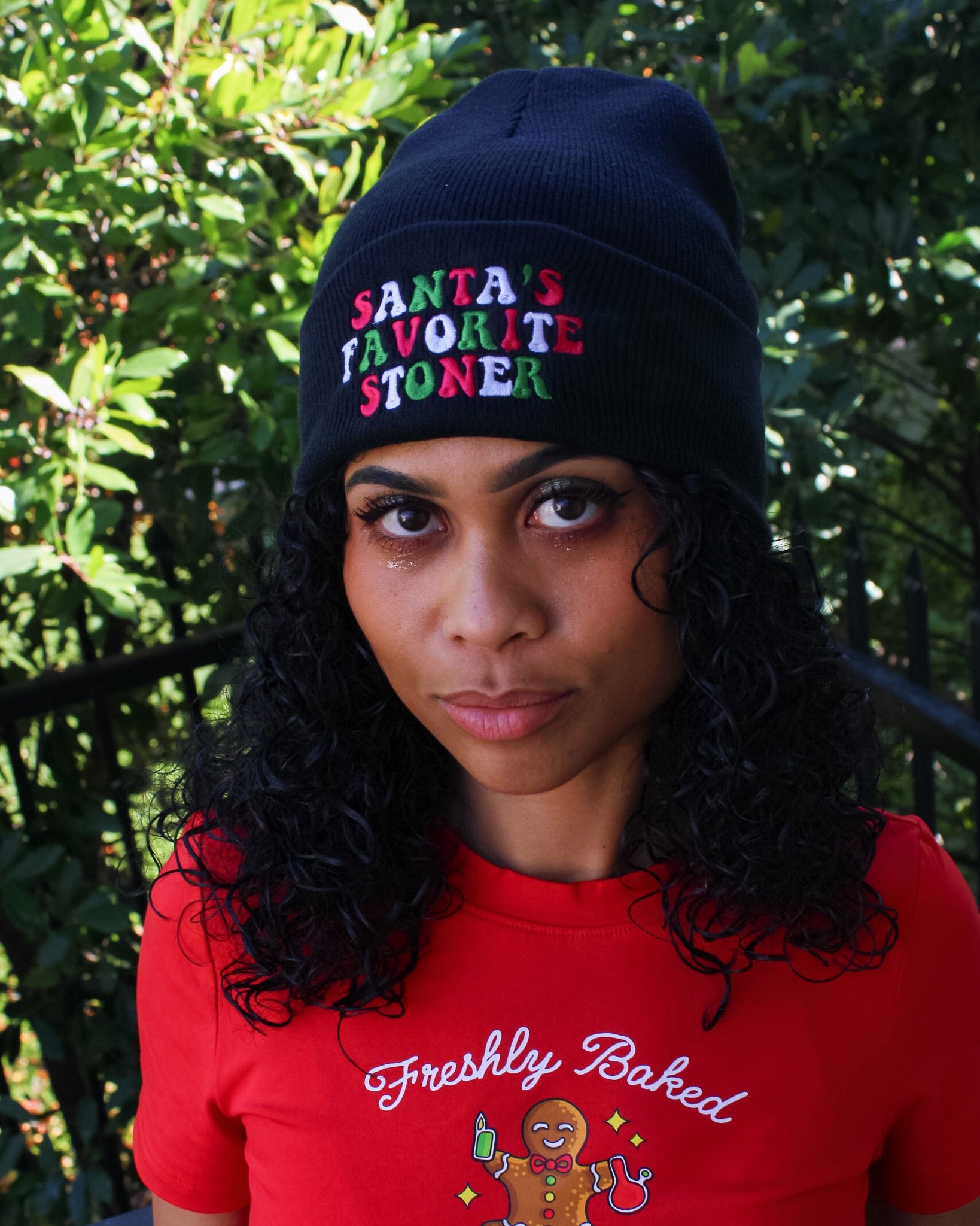 Santa's Favorite Stoner Beanie