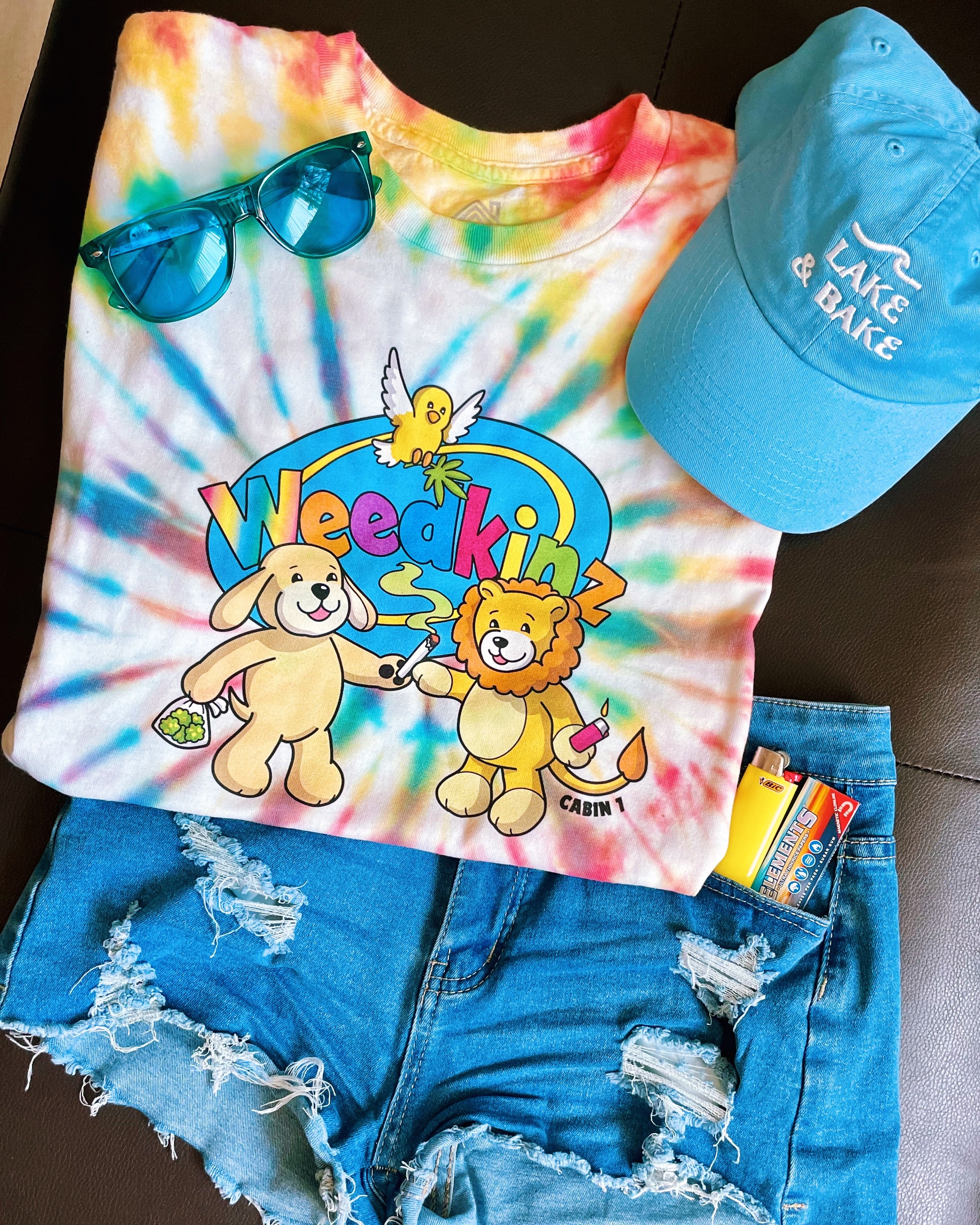 Weedkinz Tie Dye T-Shirt