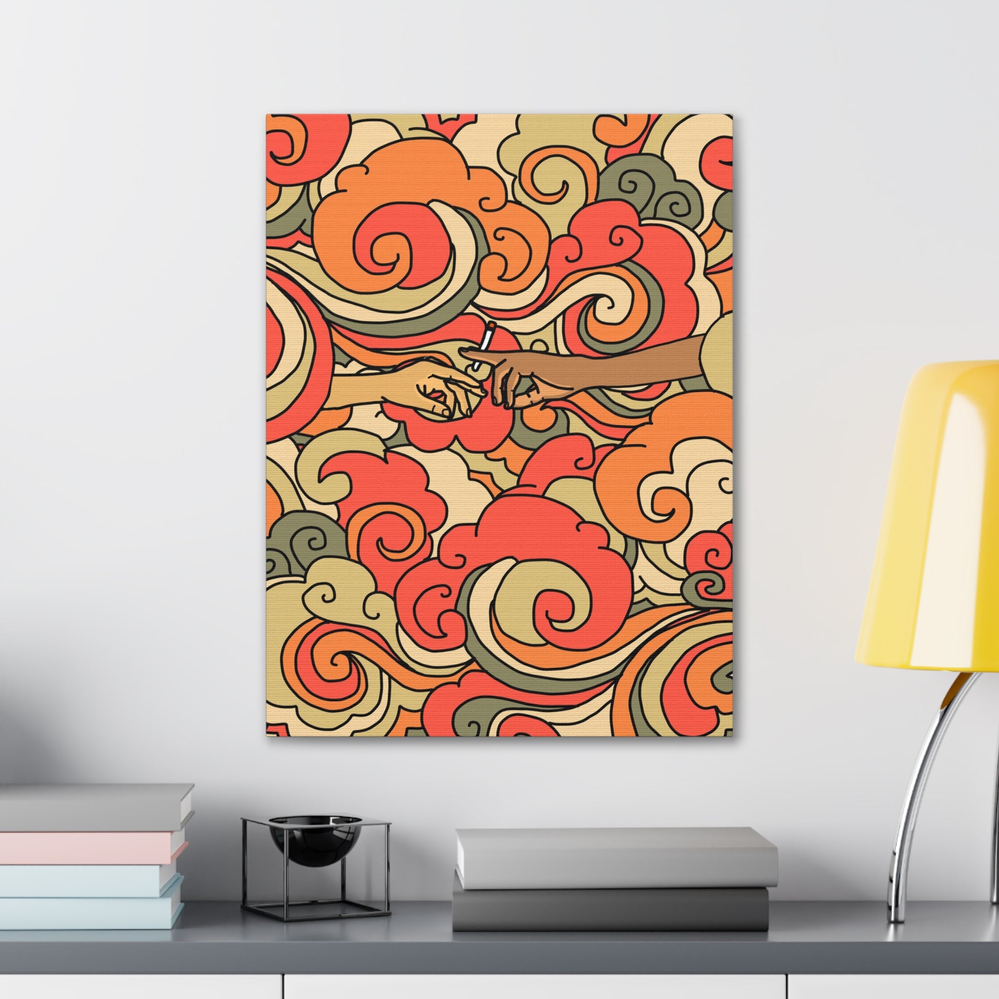 "Joint Custody" Canvas Print