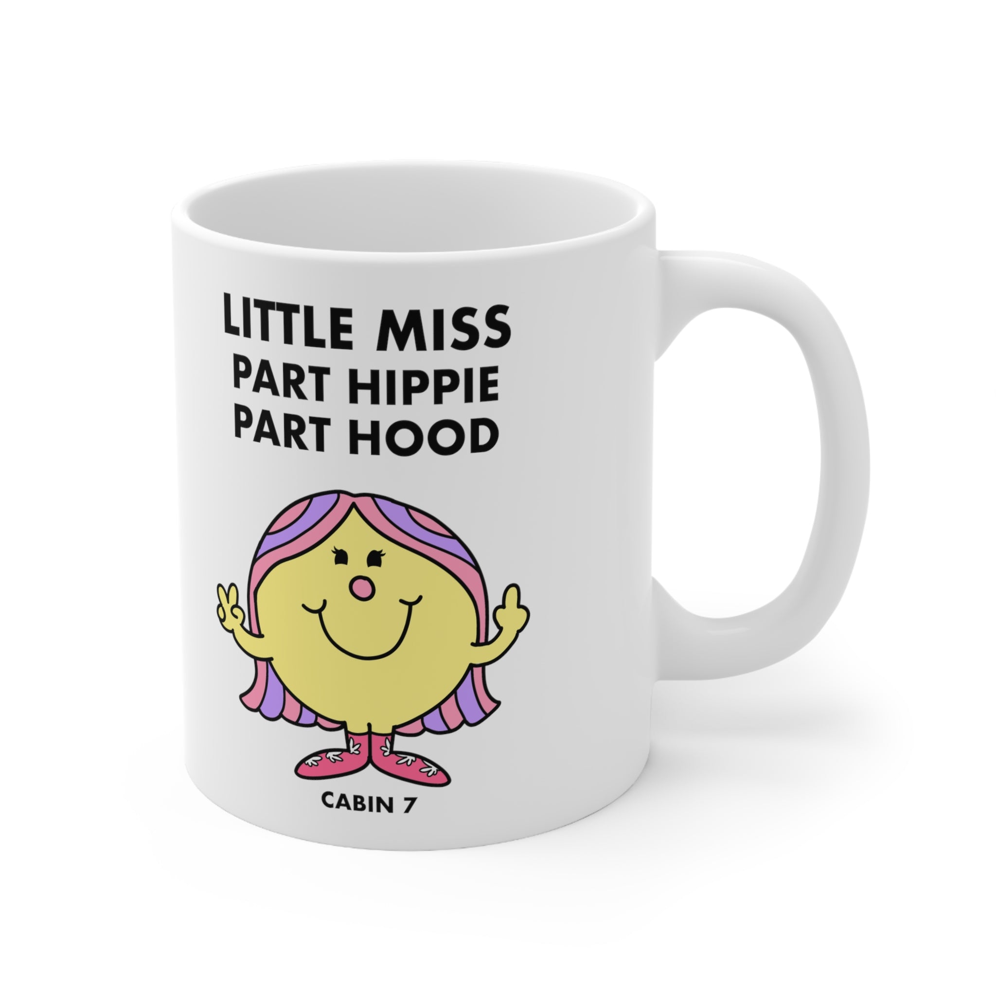 Little Miss Part Hippie Part Hood Mug