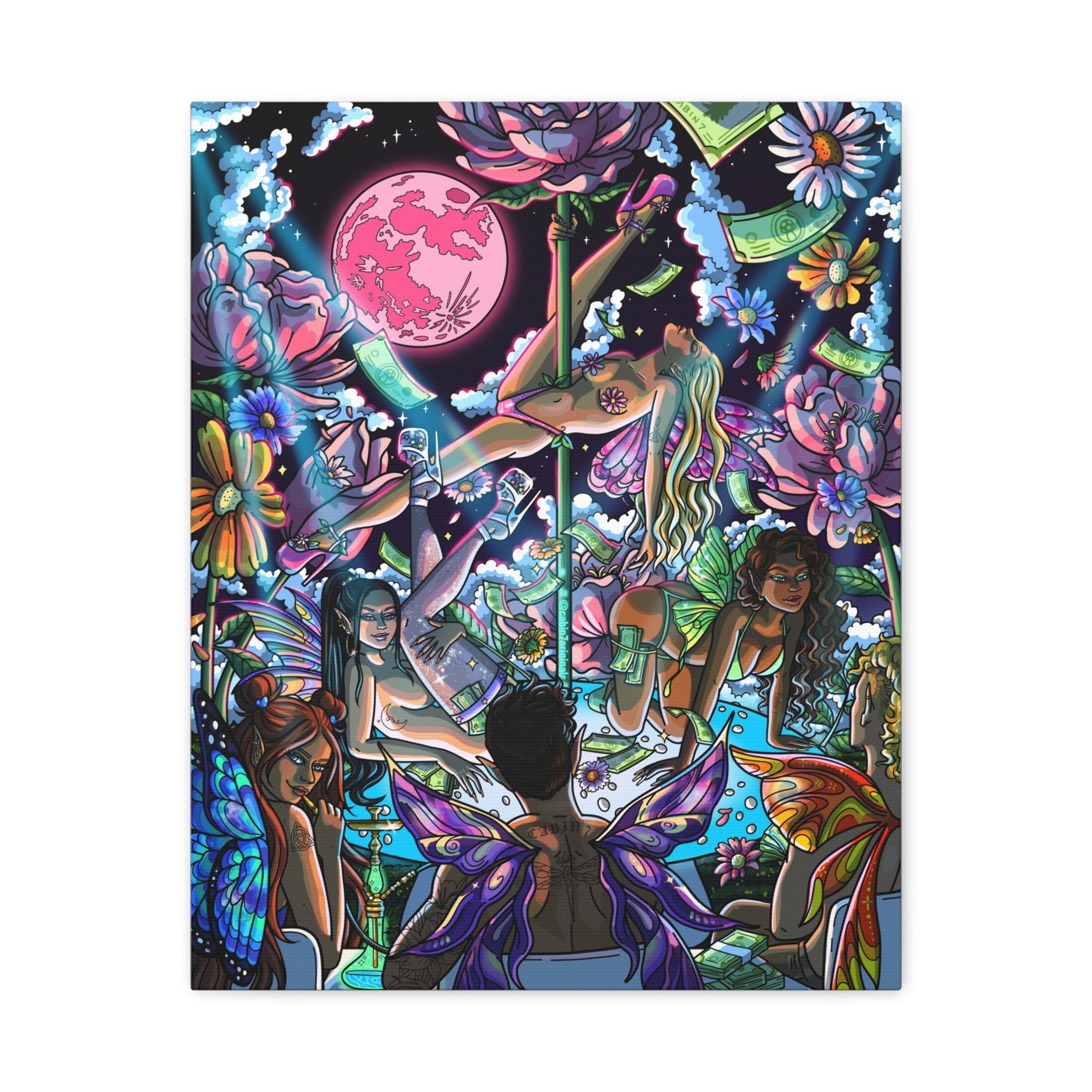 "MAGIC CITY" Canvas Print