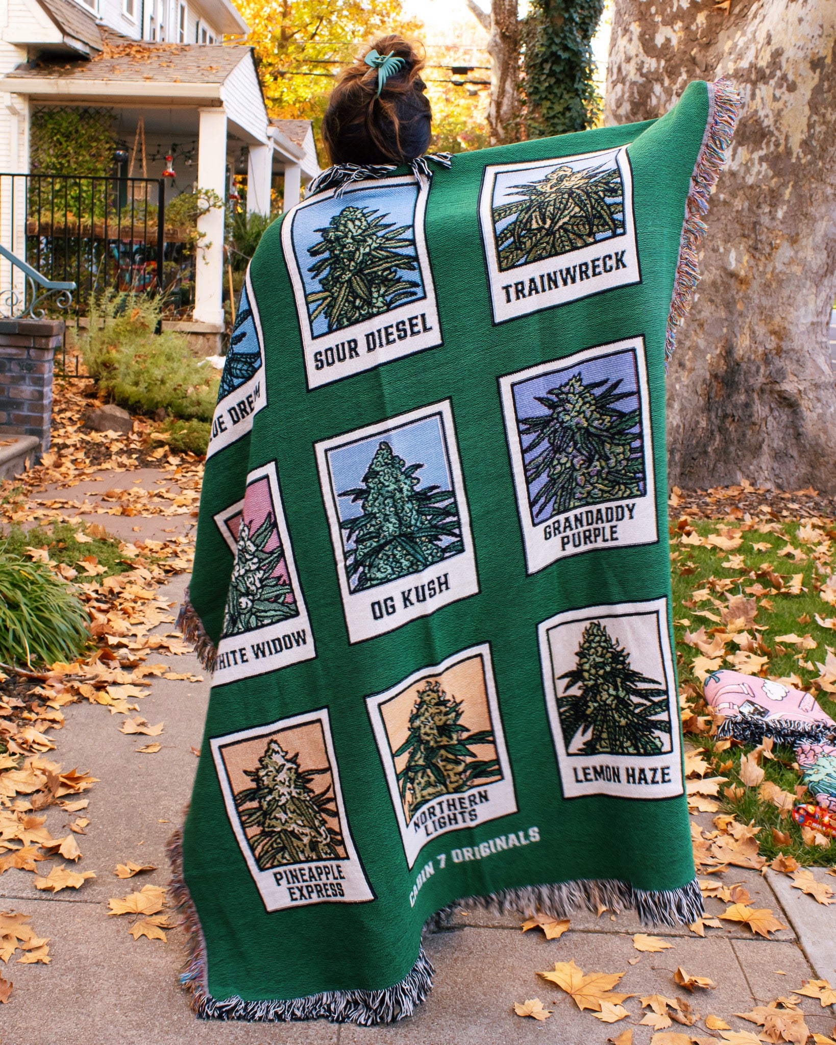 Nugshots Woven Blanket