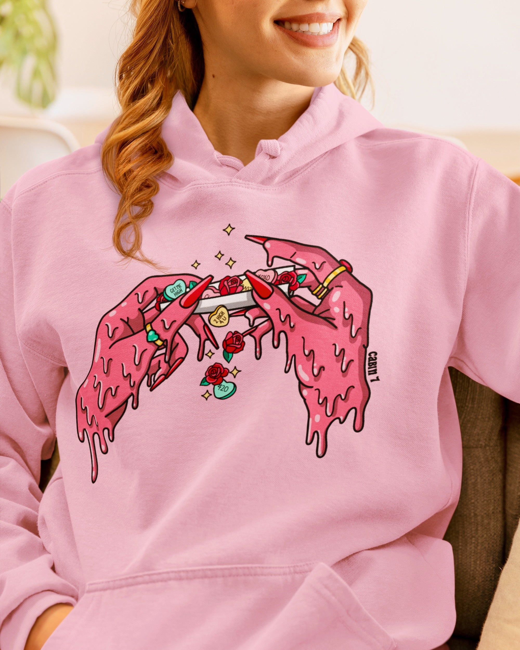 Rolling Up Love Hoodie