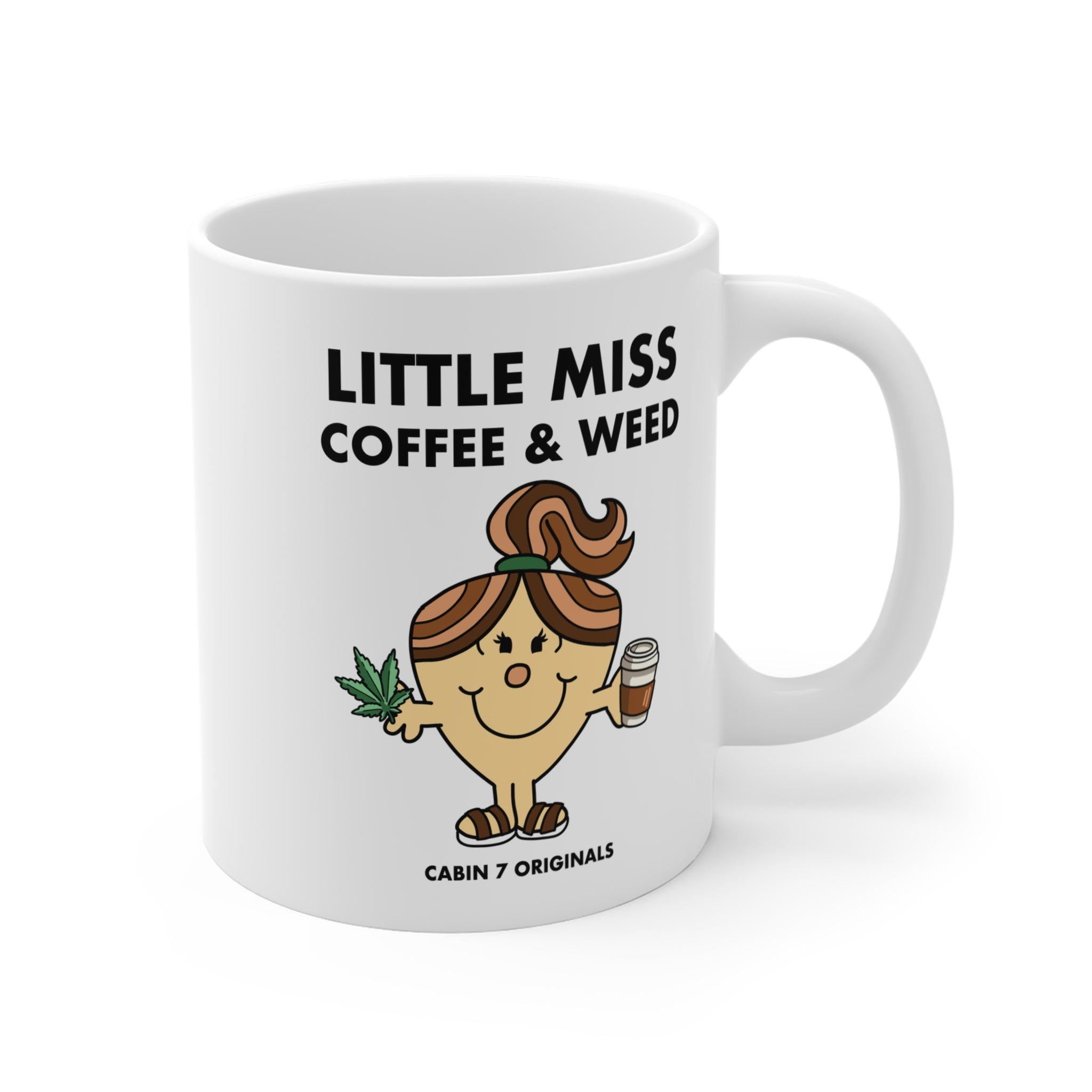 Little Miss Coffee & Weed Mug