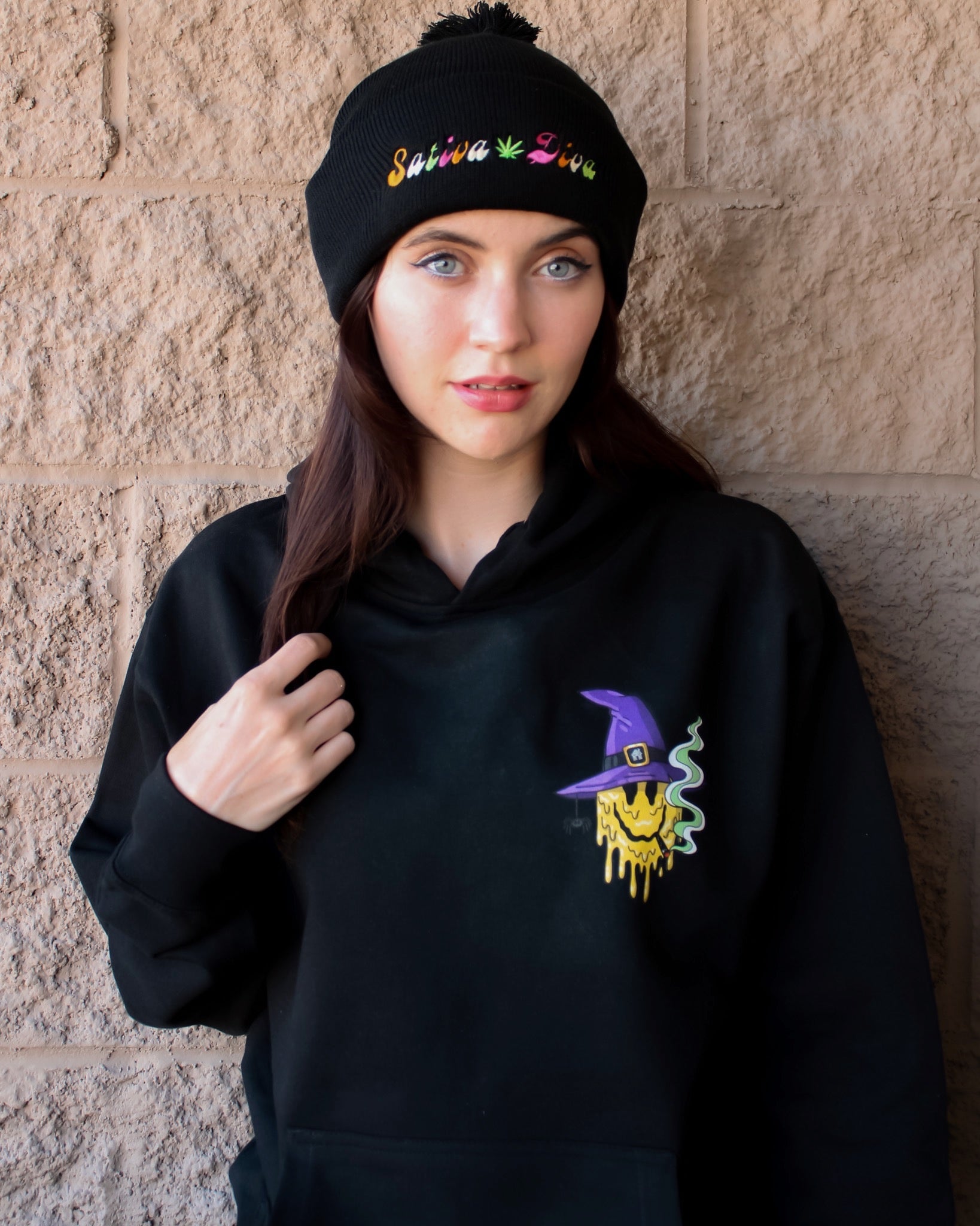Witch Smiley Hoodie