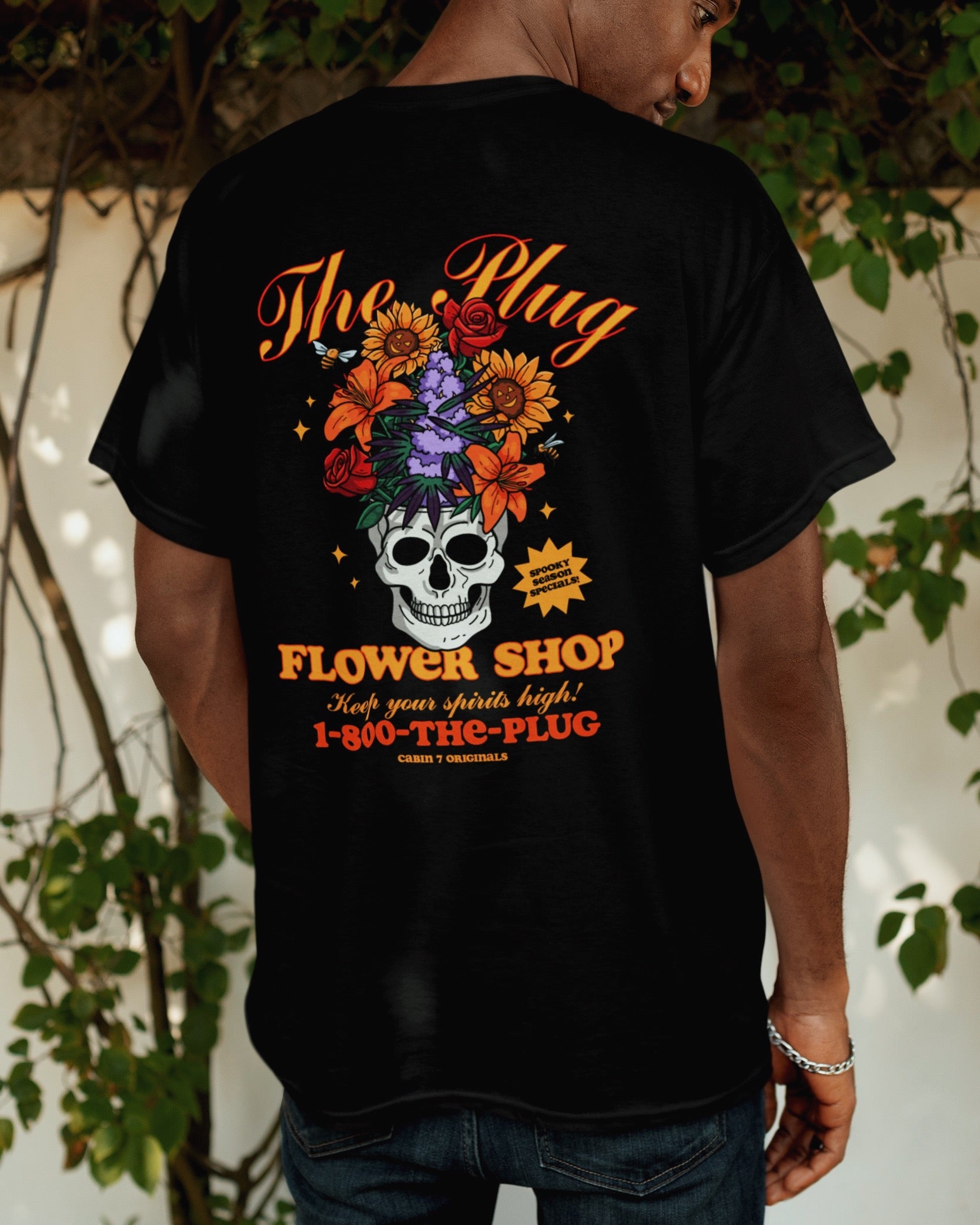 Spooky Flower Shop T-Shirt