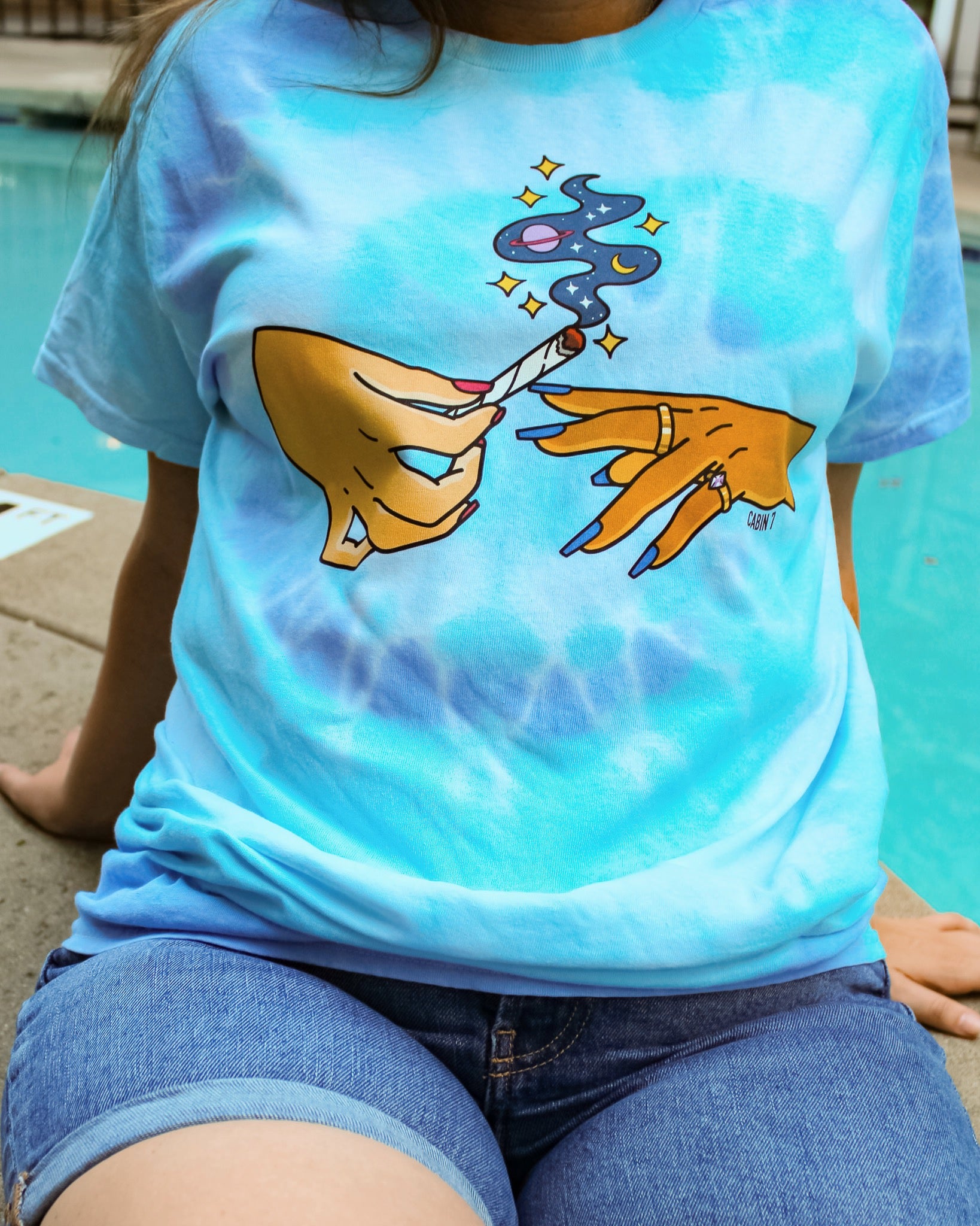 Space Sesh Tie Dye T-Shirt