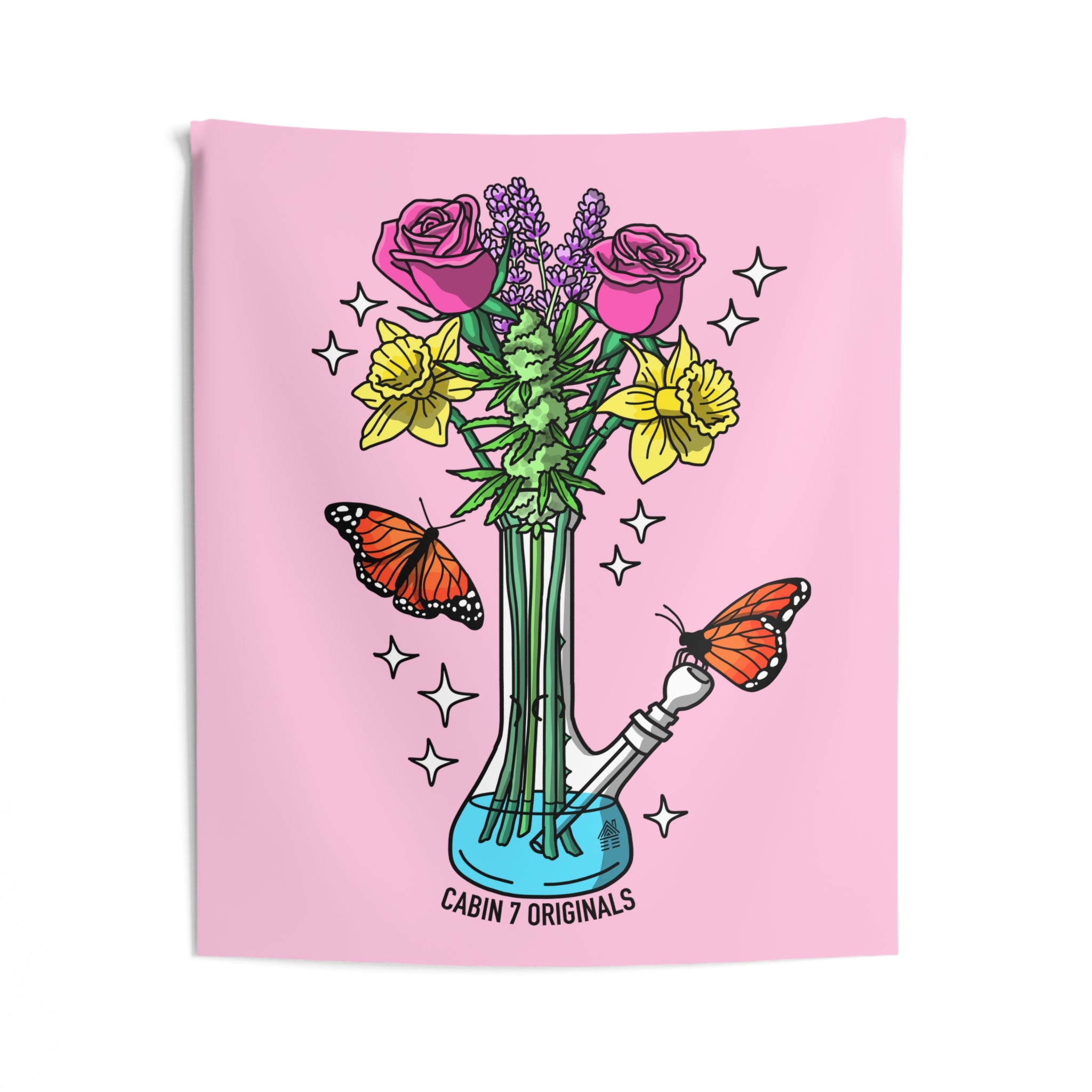 "Bong Bouquet" Wall Tapestry