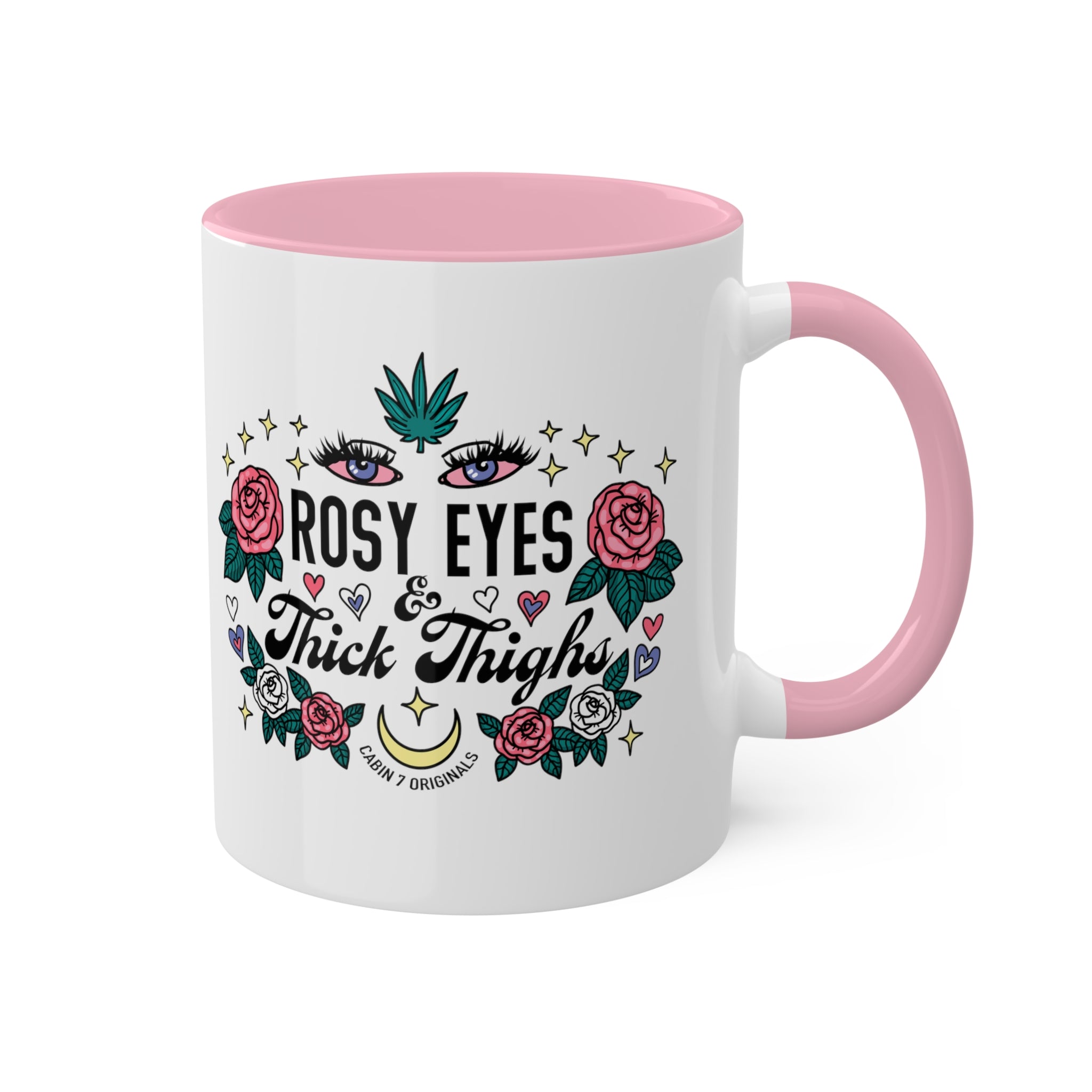 Rosy Eyes & Thick Thighs Mug
