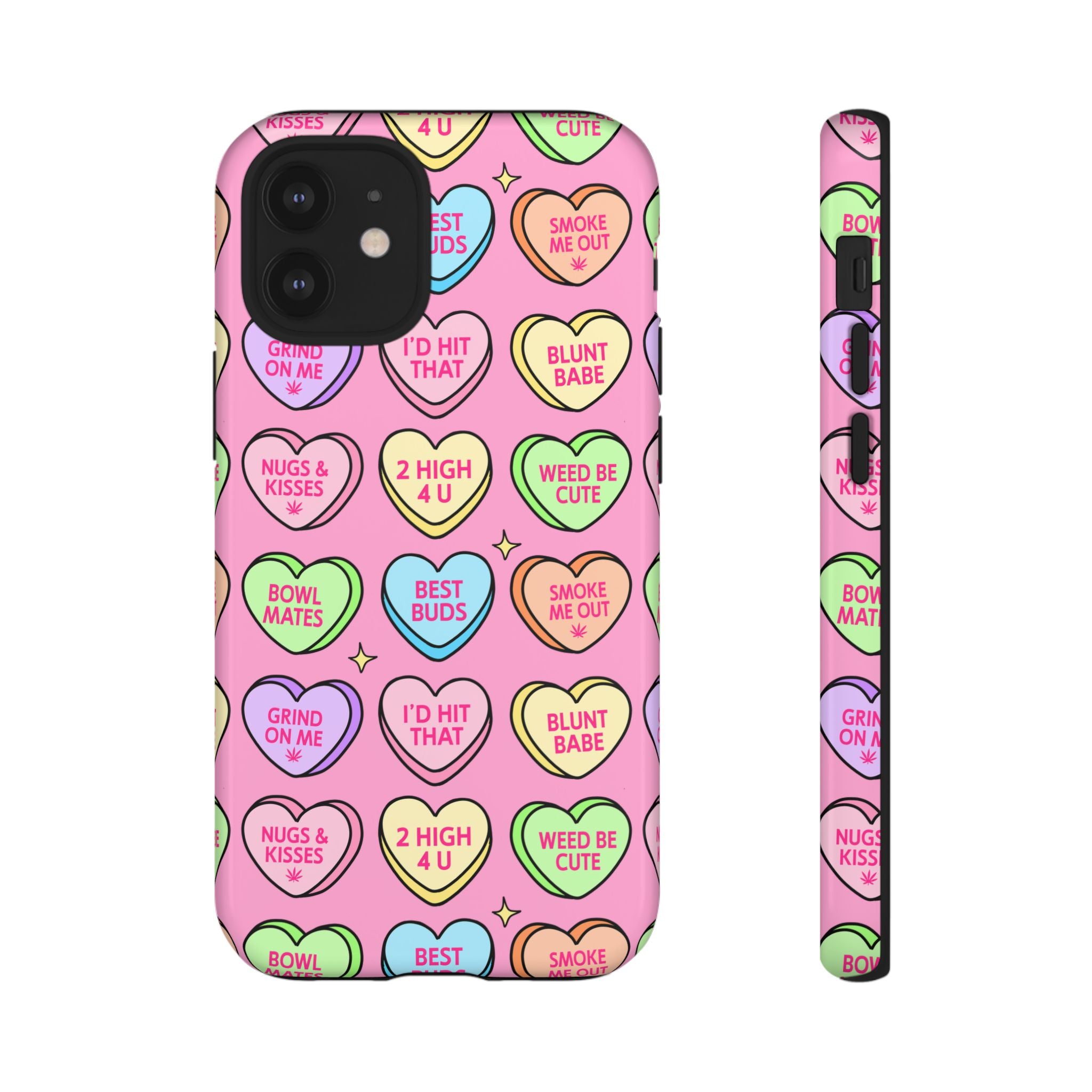 Candy Hearts Phone Case