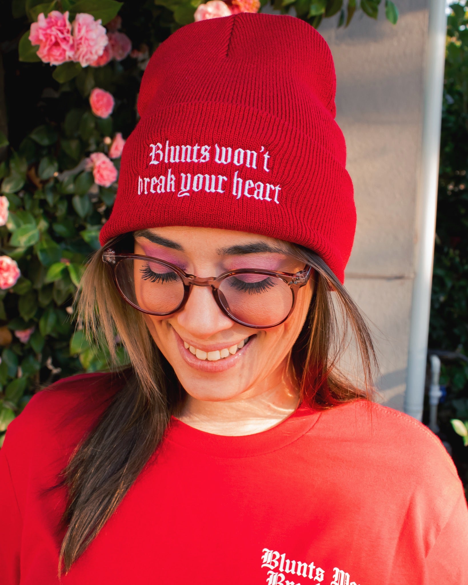 Blunts Won't Break Your Heart Beanie