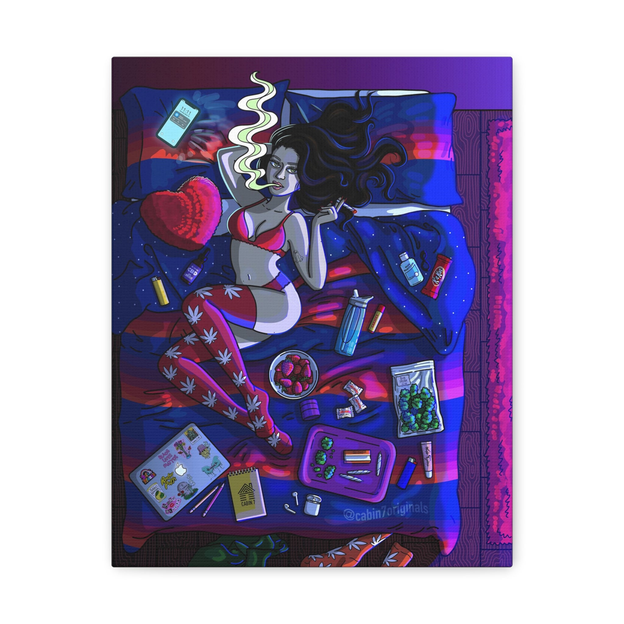 "Blue Dream" Canvas Print