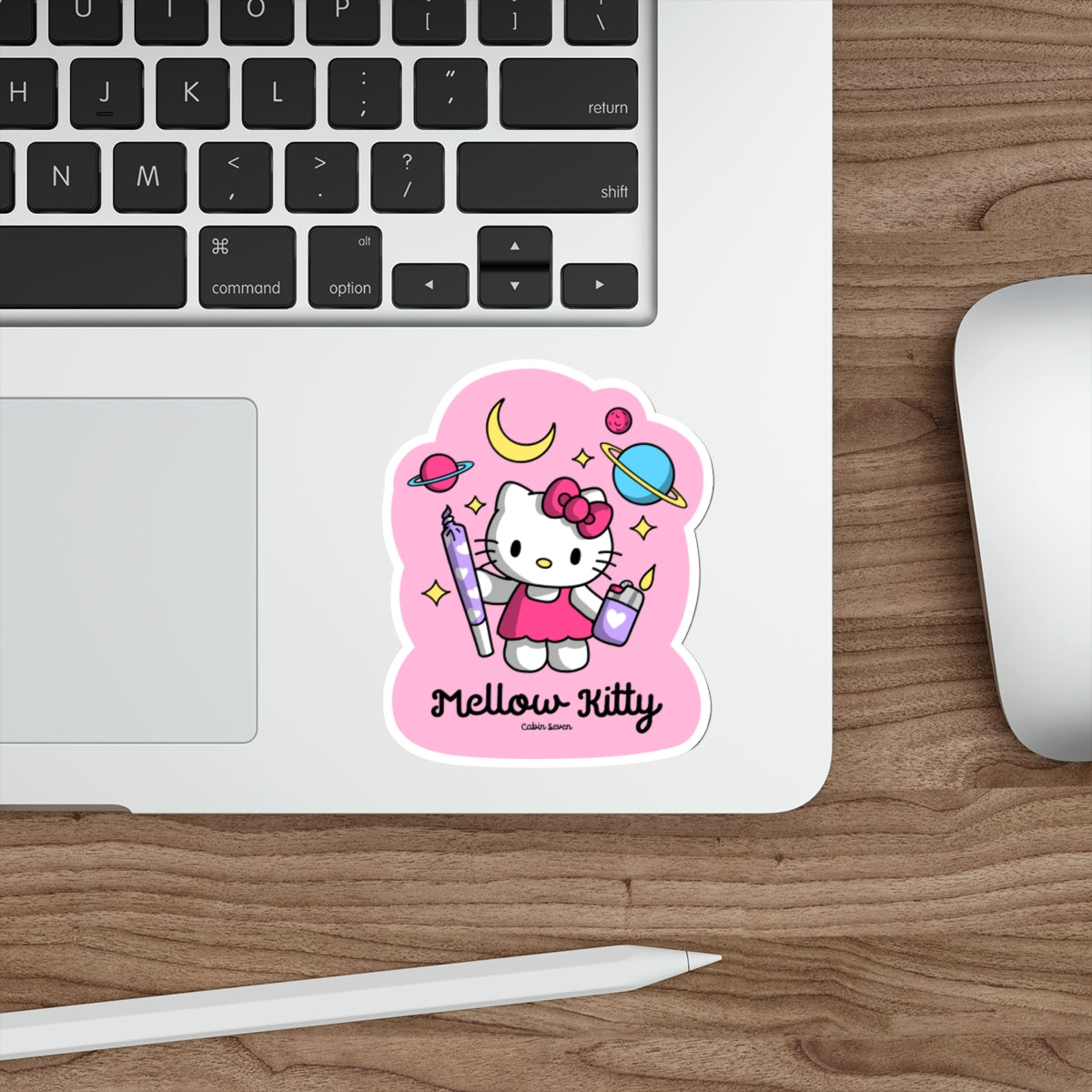 Mellow Kitty Sticker