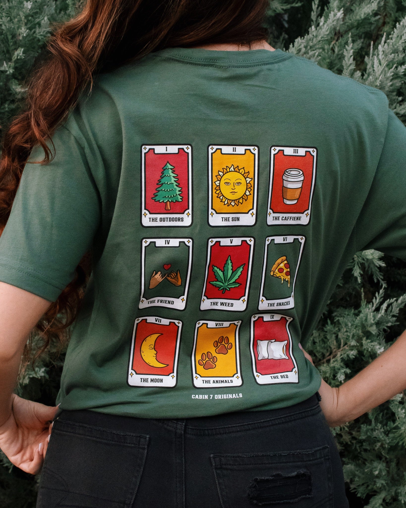 Major Arcannabis Tarot Cards T-Shirt