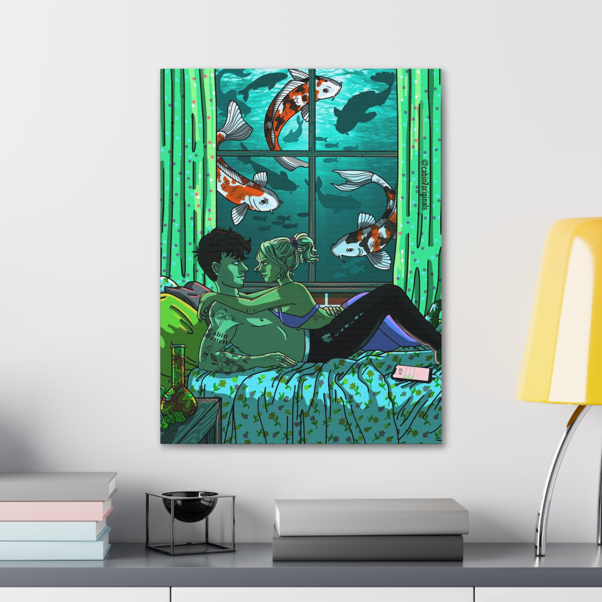 "Submerged" Canvas Print
