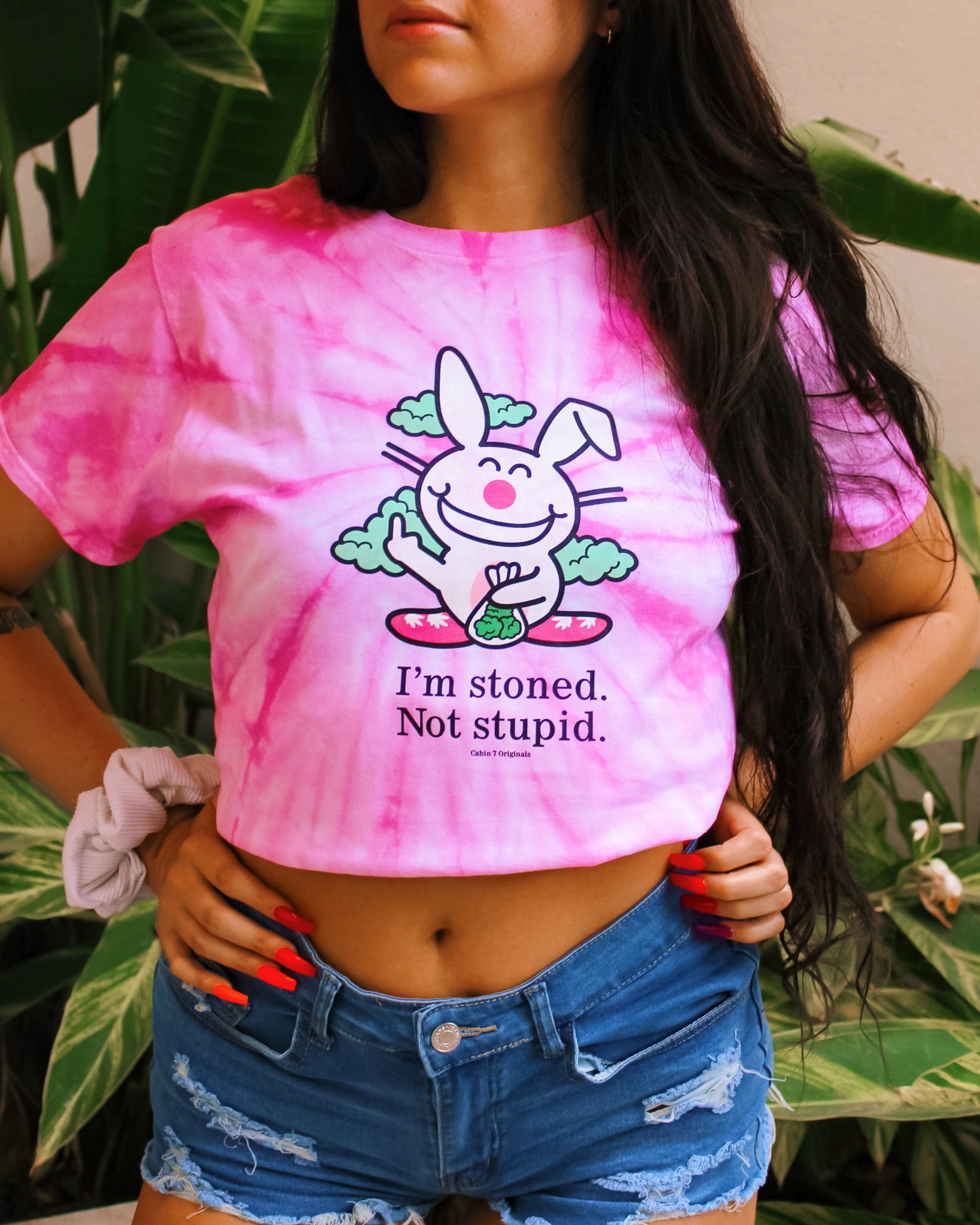 Stoned Not Stupid Tie Dye T-Shirt