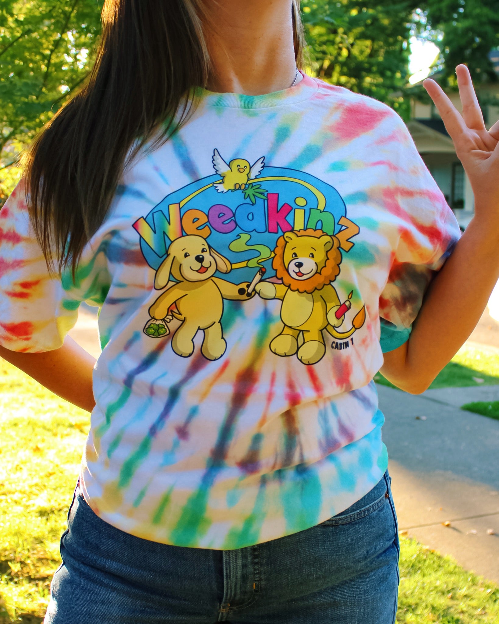 Weedkinz Tie Dye T-Shirt