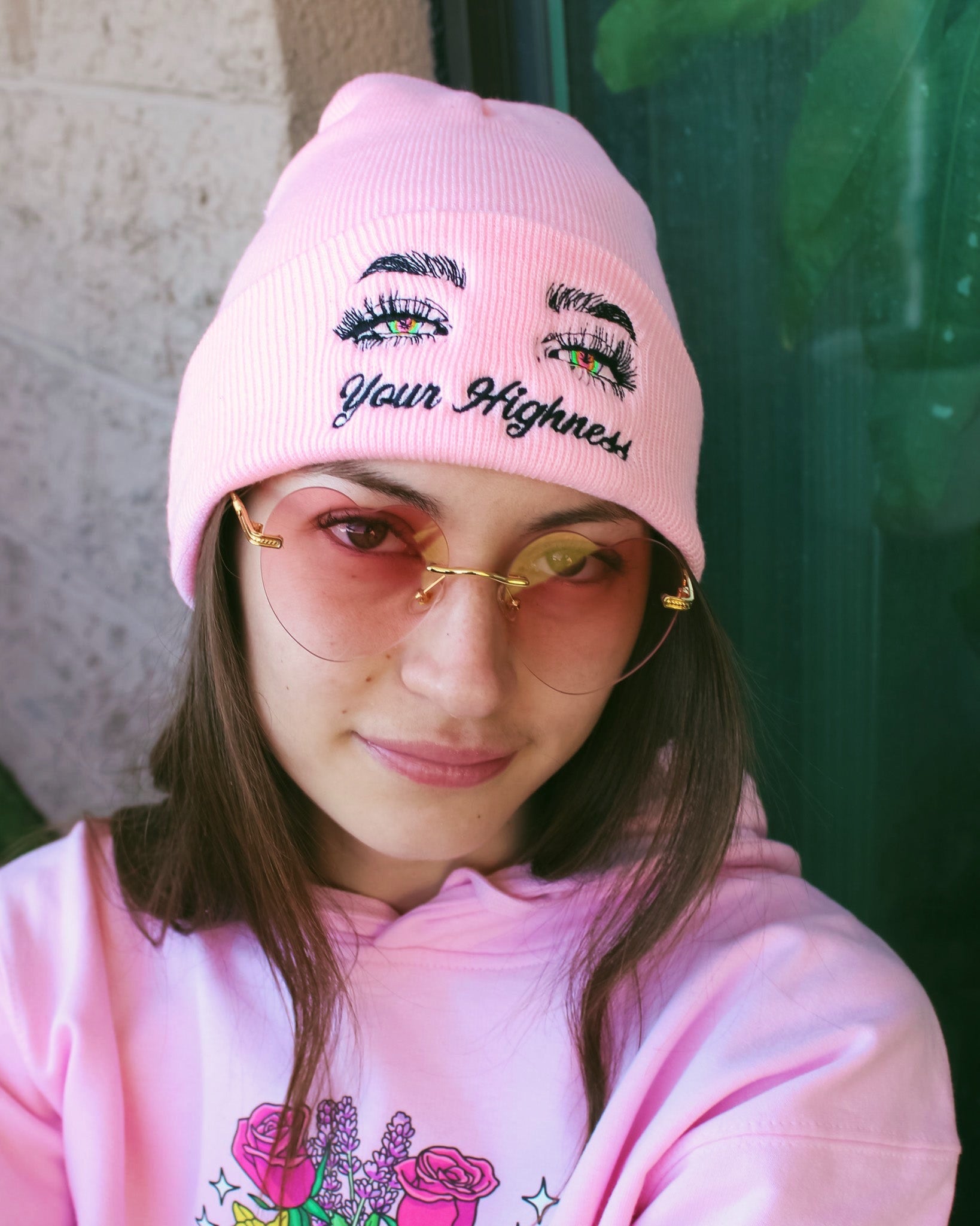 Your Highness Beanie - Baby Pink