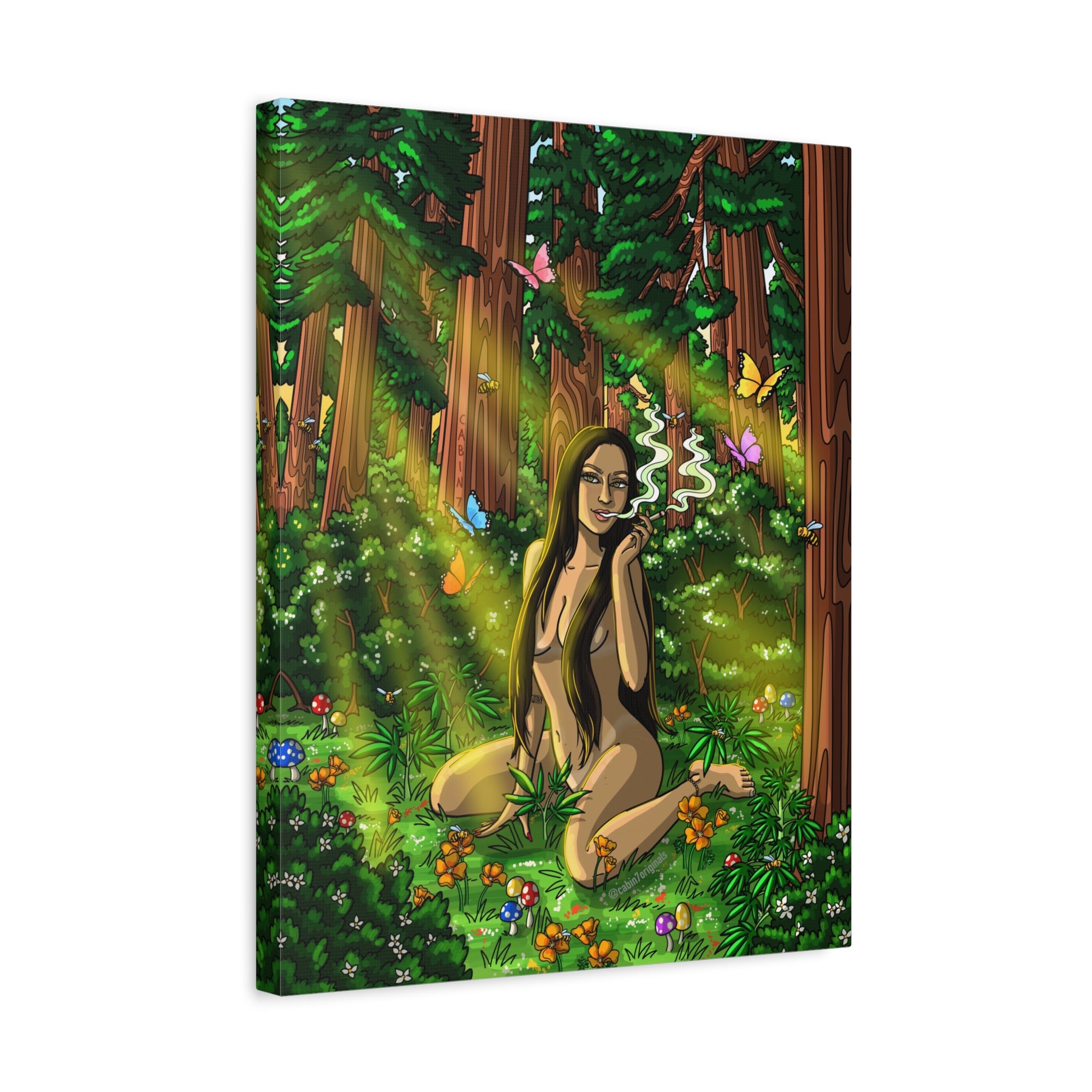 "SUNGROWN" Canvas Print