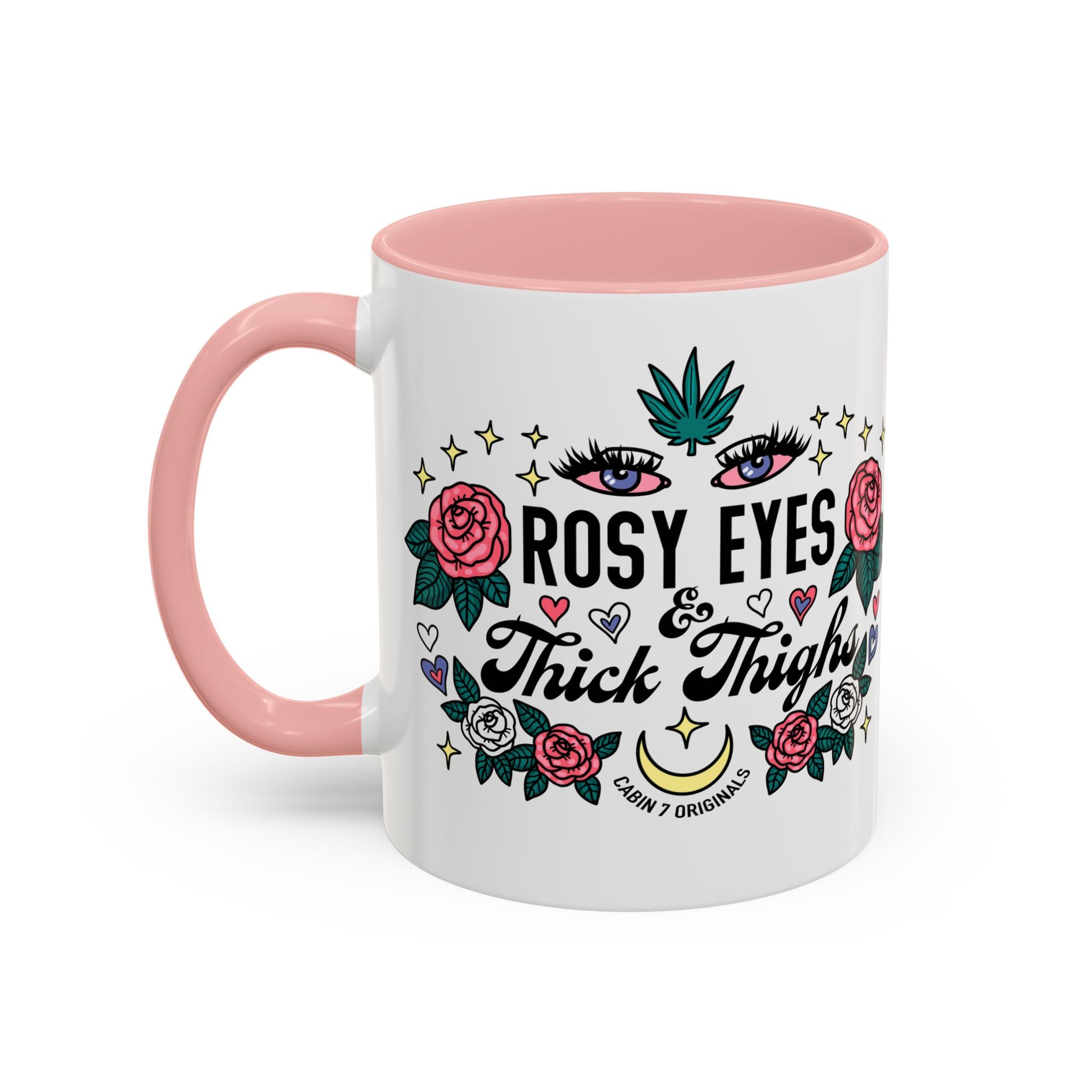 Rosy Eyes & Thick Thighs Mug