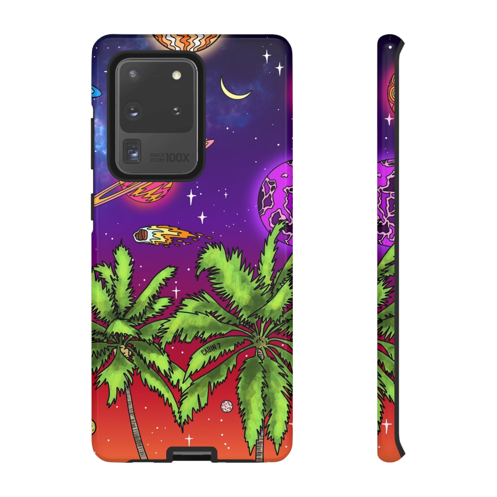 Space Sunset Phone Case
