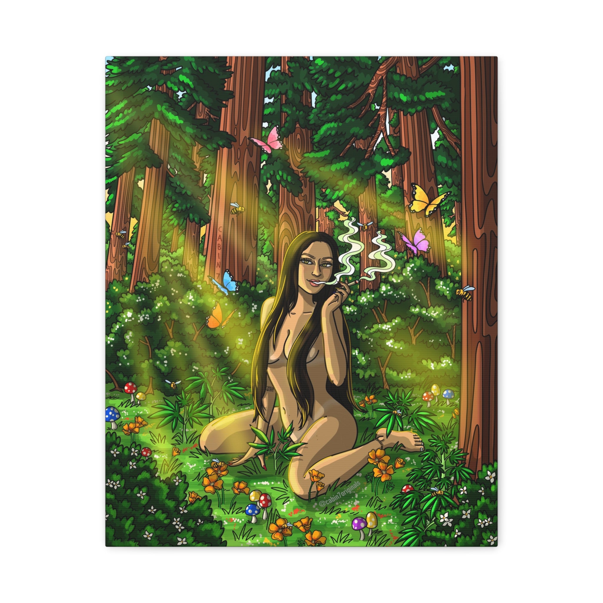 "SUNGROWN" Canvas Print