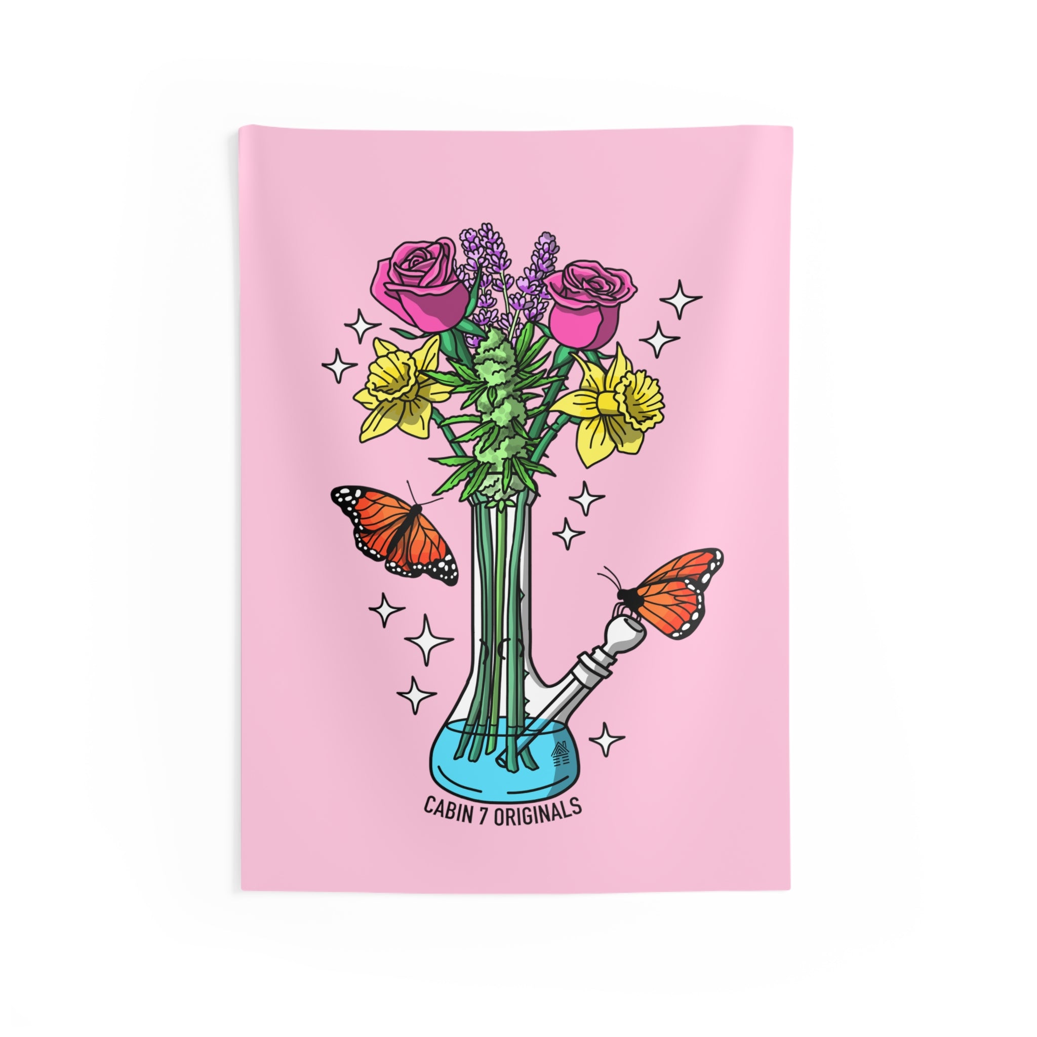 "Bong Bouquet" Wall Tapestry