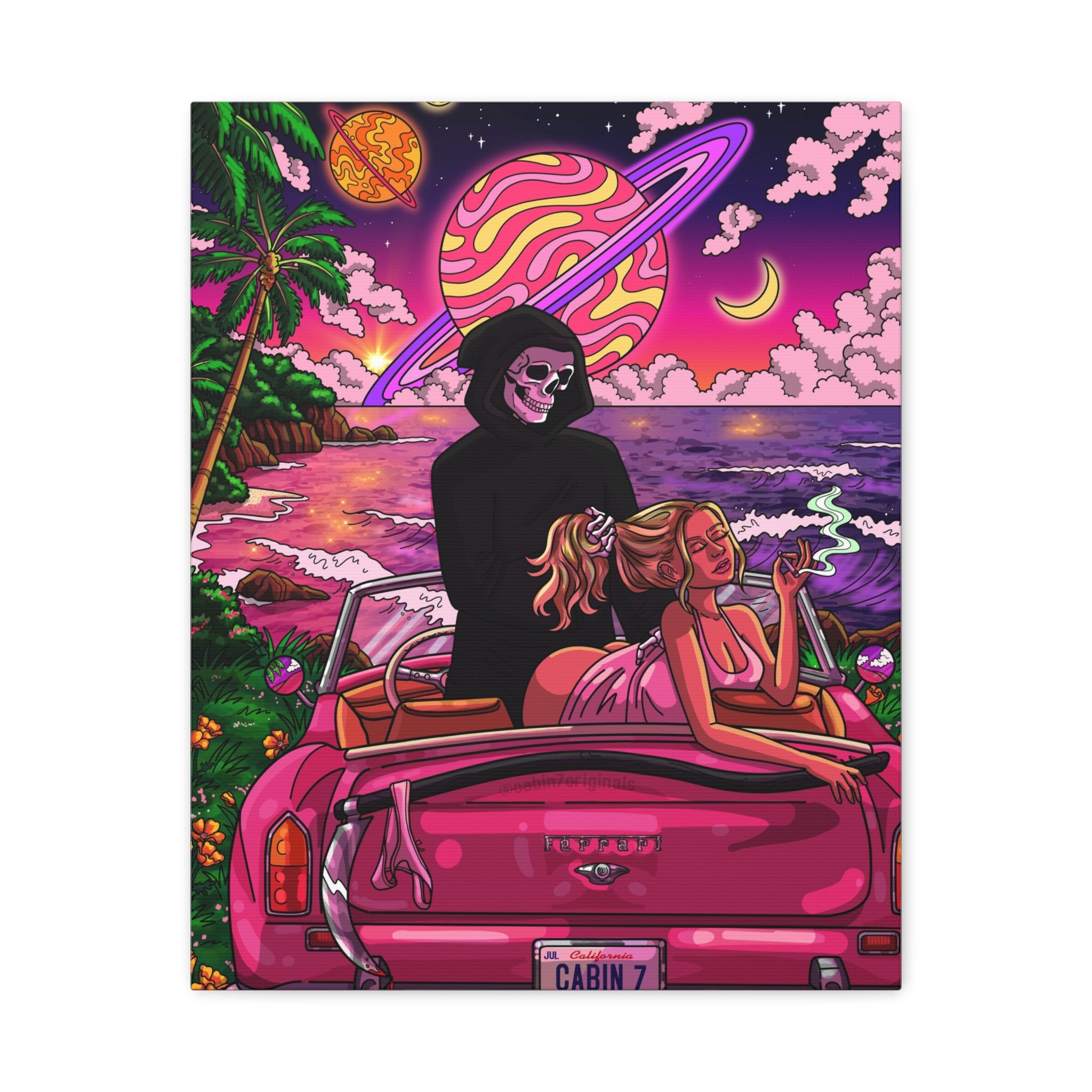"DUSK" Canvas Print