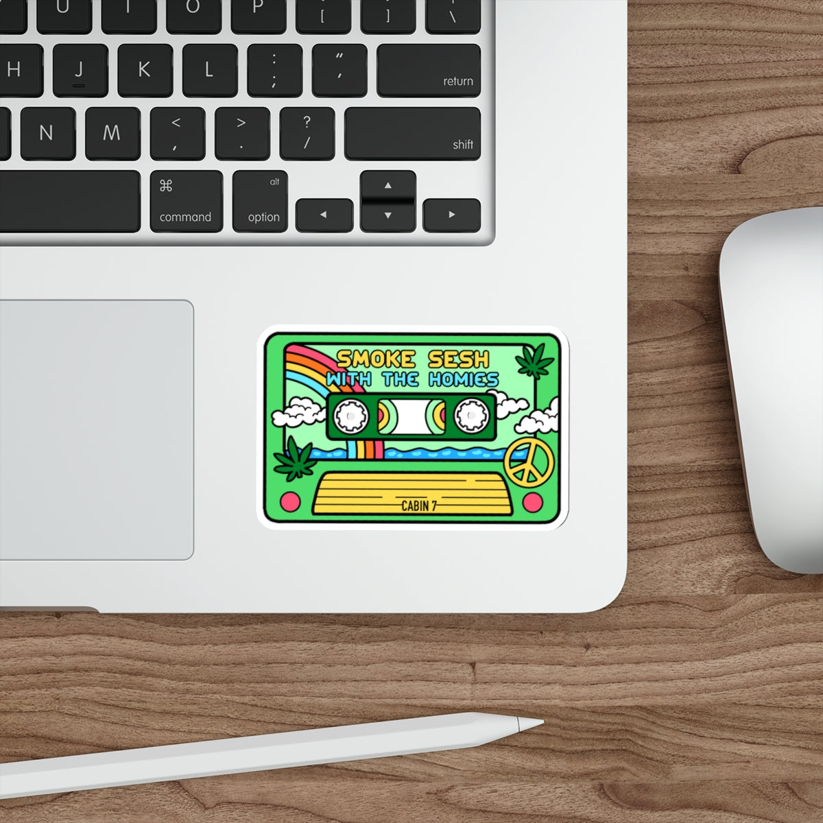 Smoke Sesh Mixtape Sticker