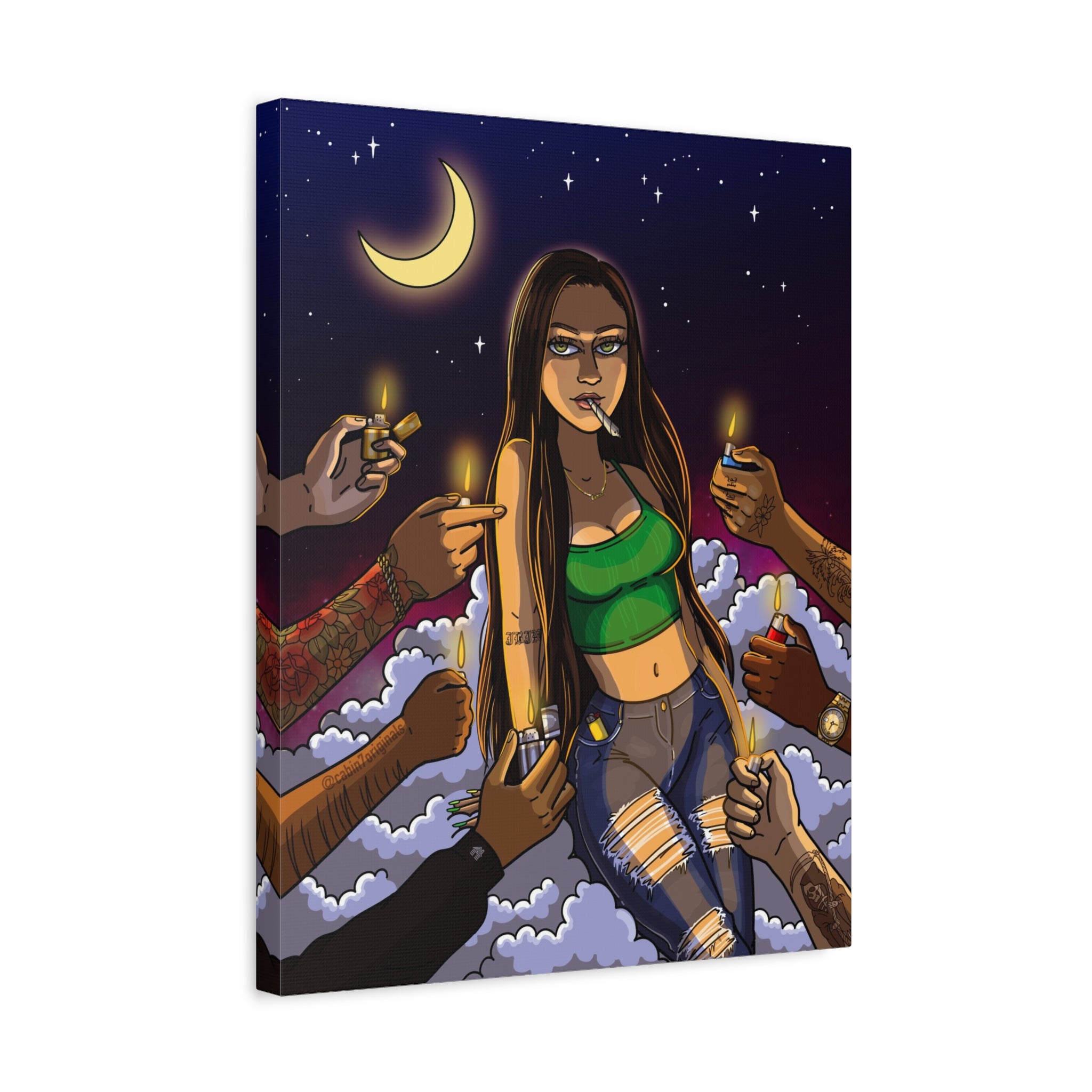 "OPTIONS" Canvas Print