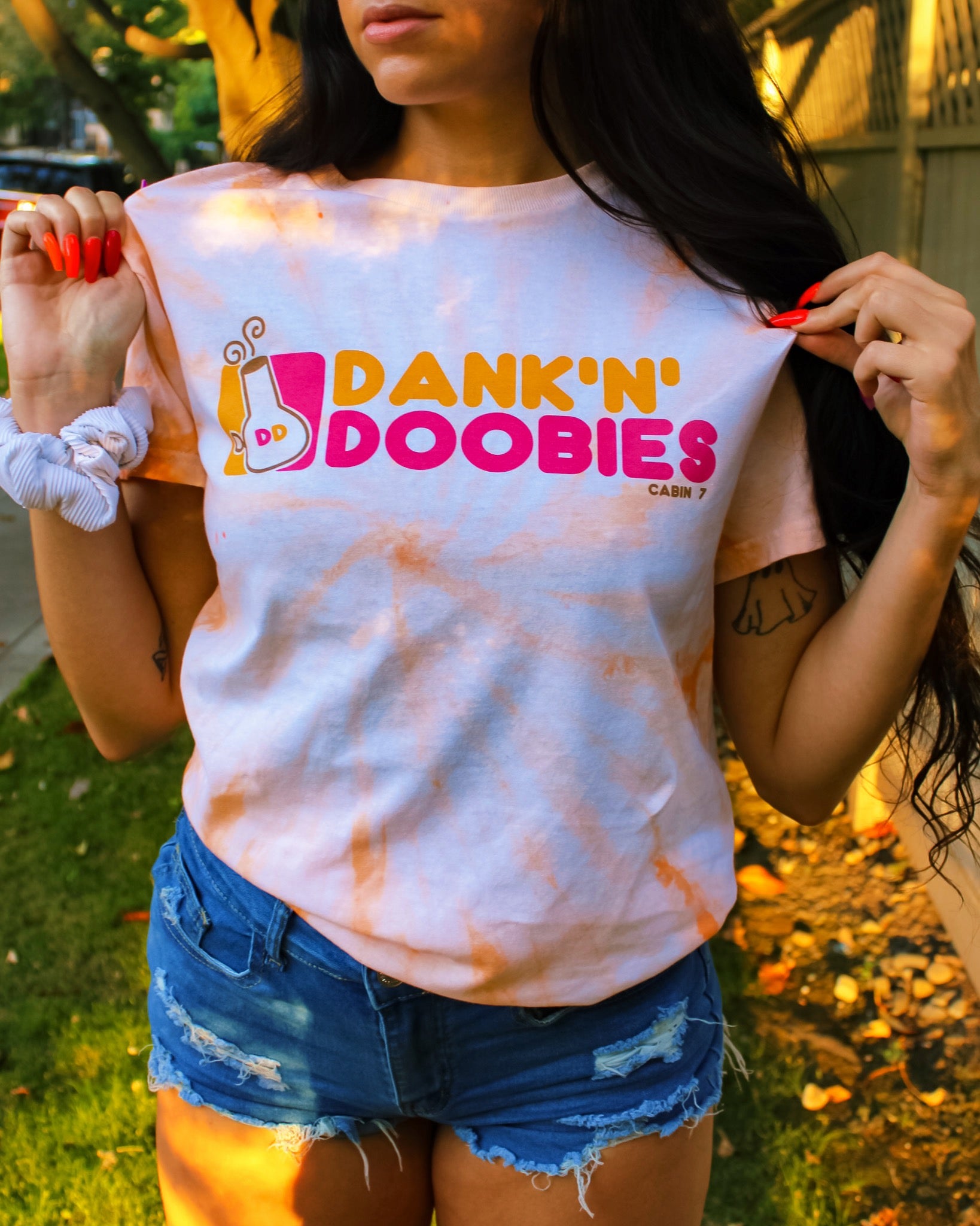 Dank 'N' Doobies Tie Dye T-Shirt