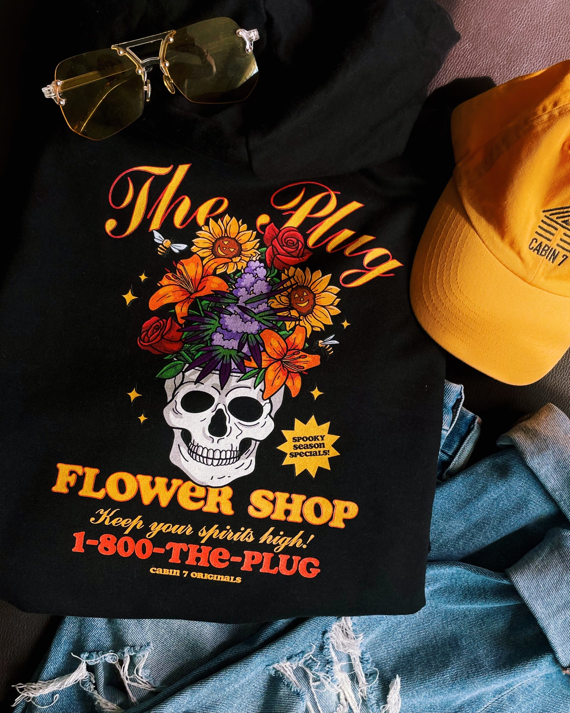 Spooky Flower Shop Hoodie