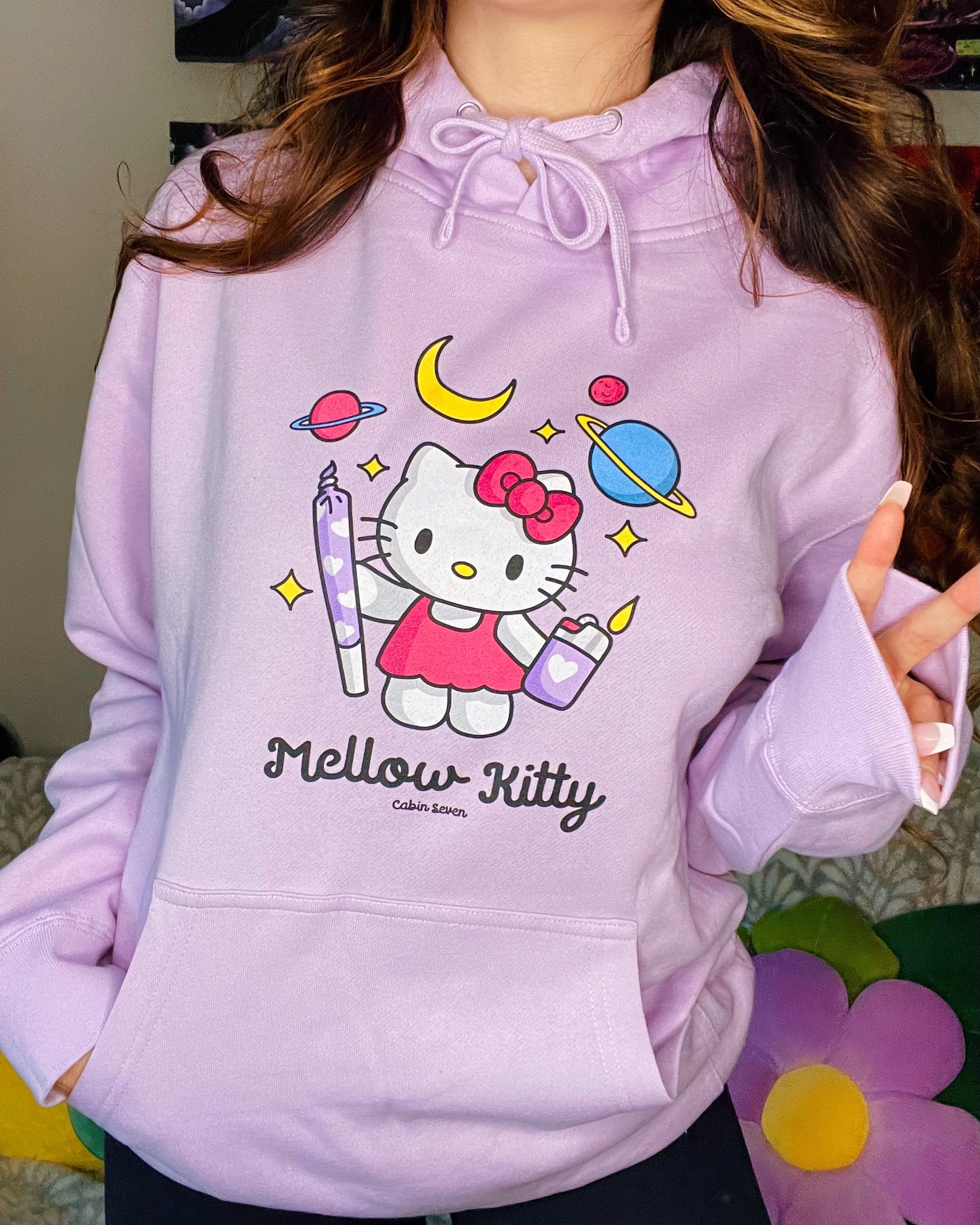 Mellow Kitty Hoodie
