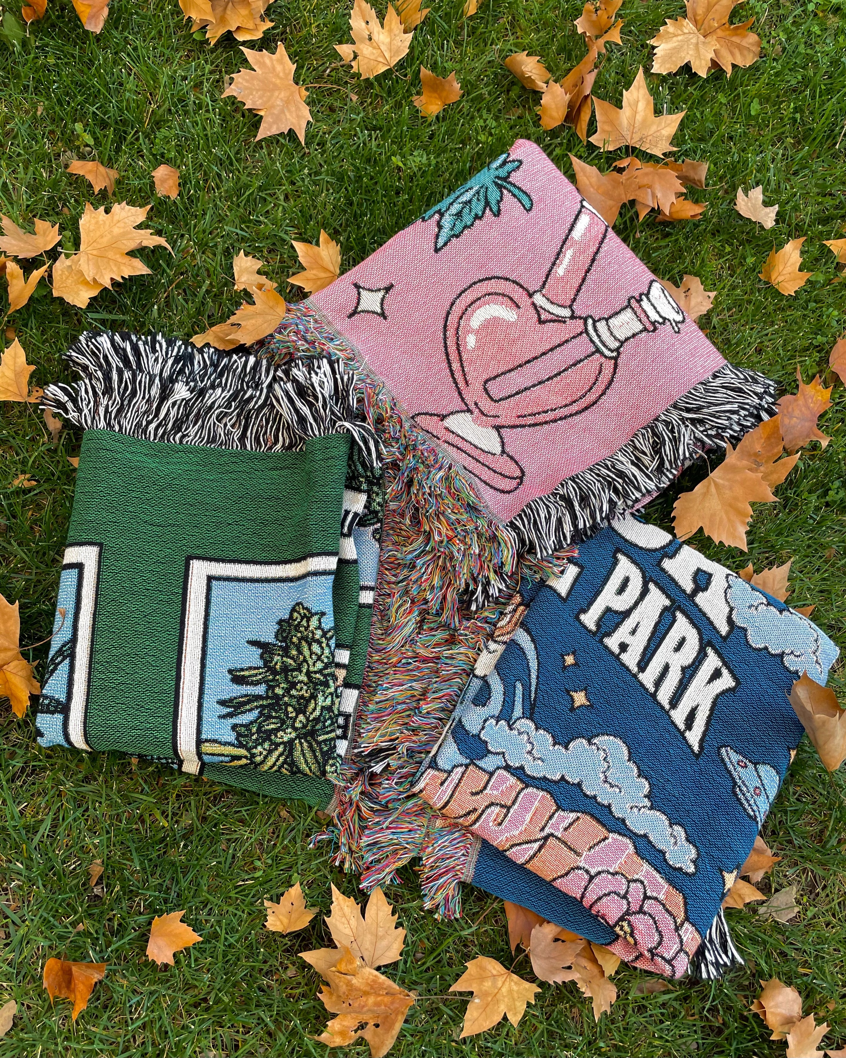 Indica National Park Woven Blanket